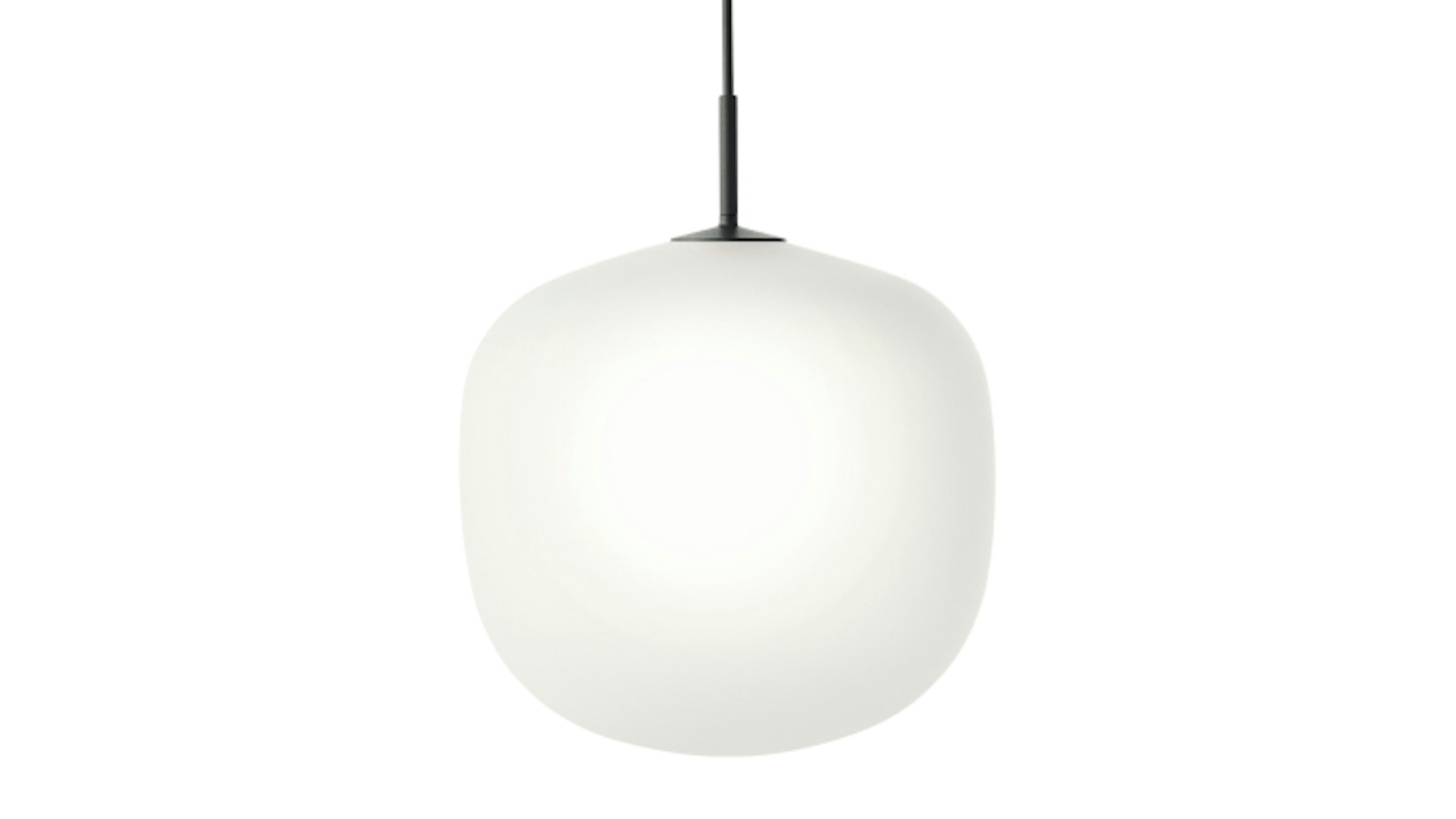 White Rime Pendant Lamp by Muuto.