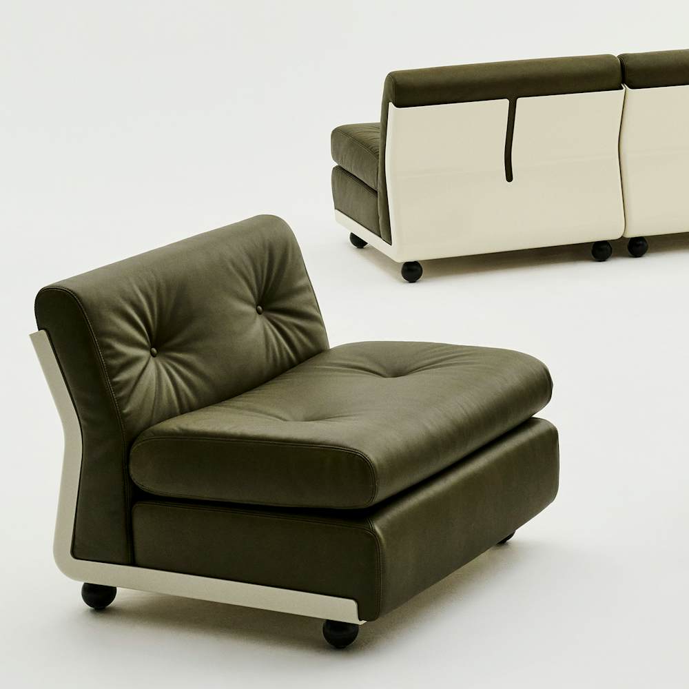 Amanta Collection in Sense leather Forest