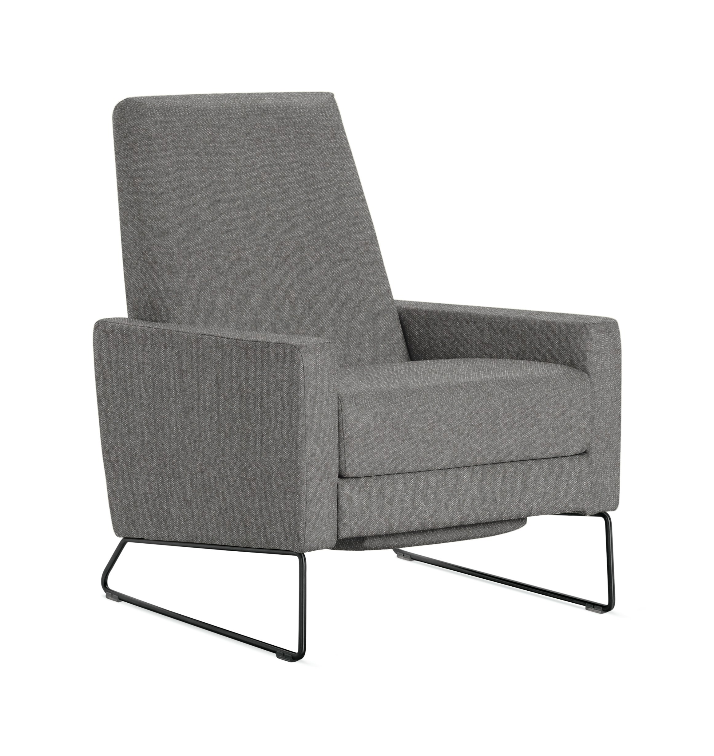 Flight Recliner 2.0 - Standard, Fabric, Beck, 047 Plutonic, Black