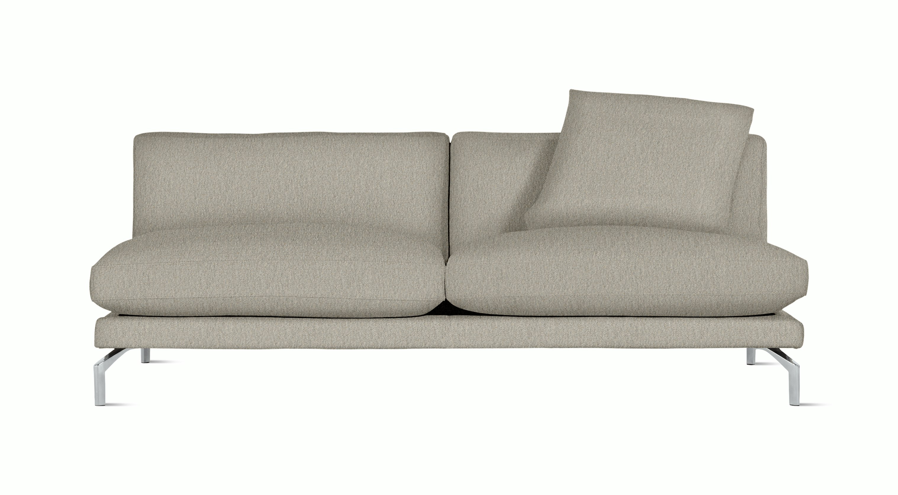 Como Armless Sofa