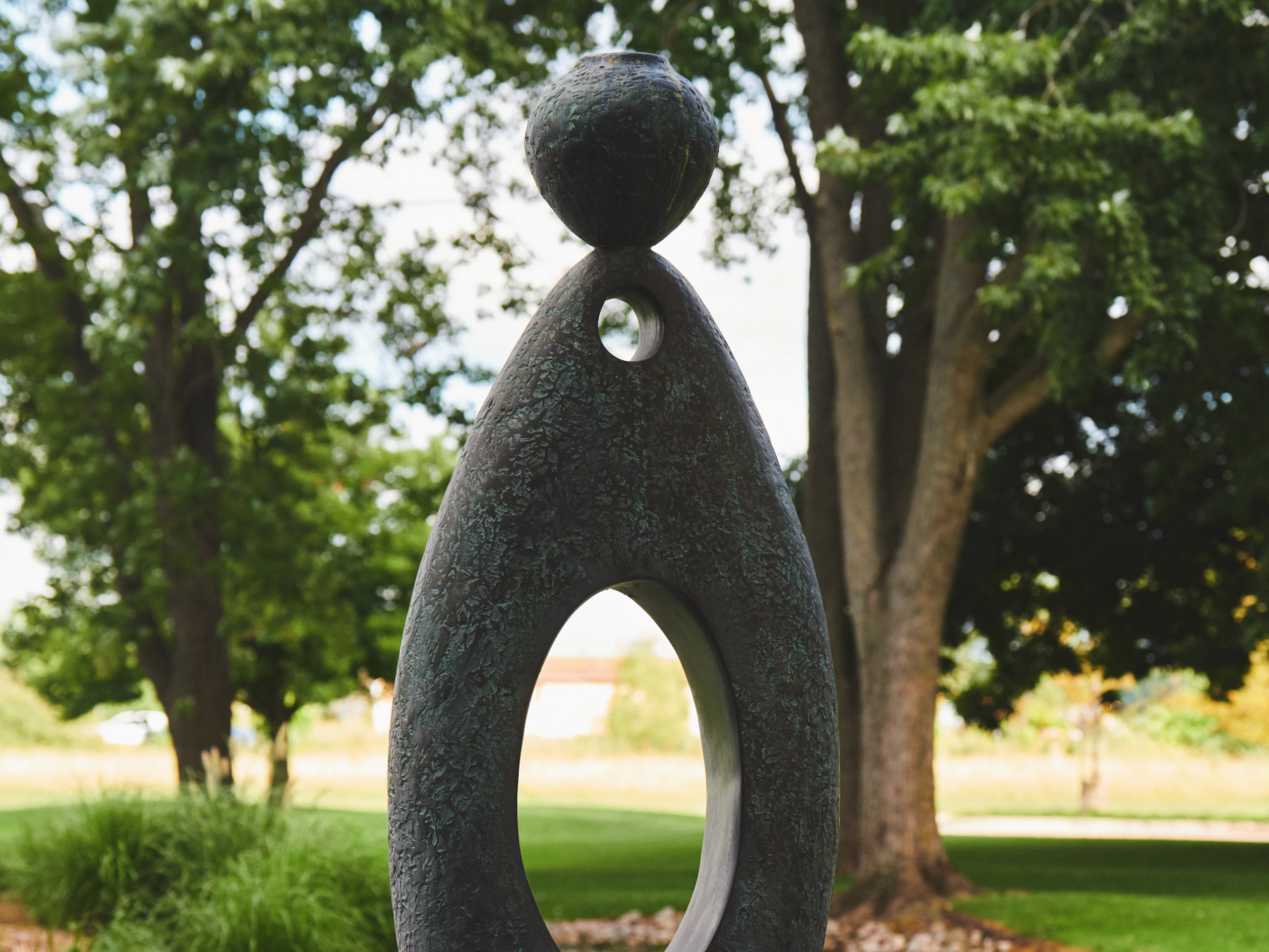 Watercarrier statue at the MillerKnoll mainsite facility.