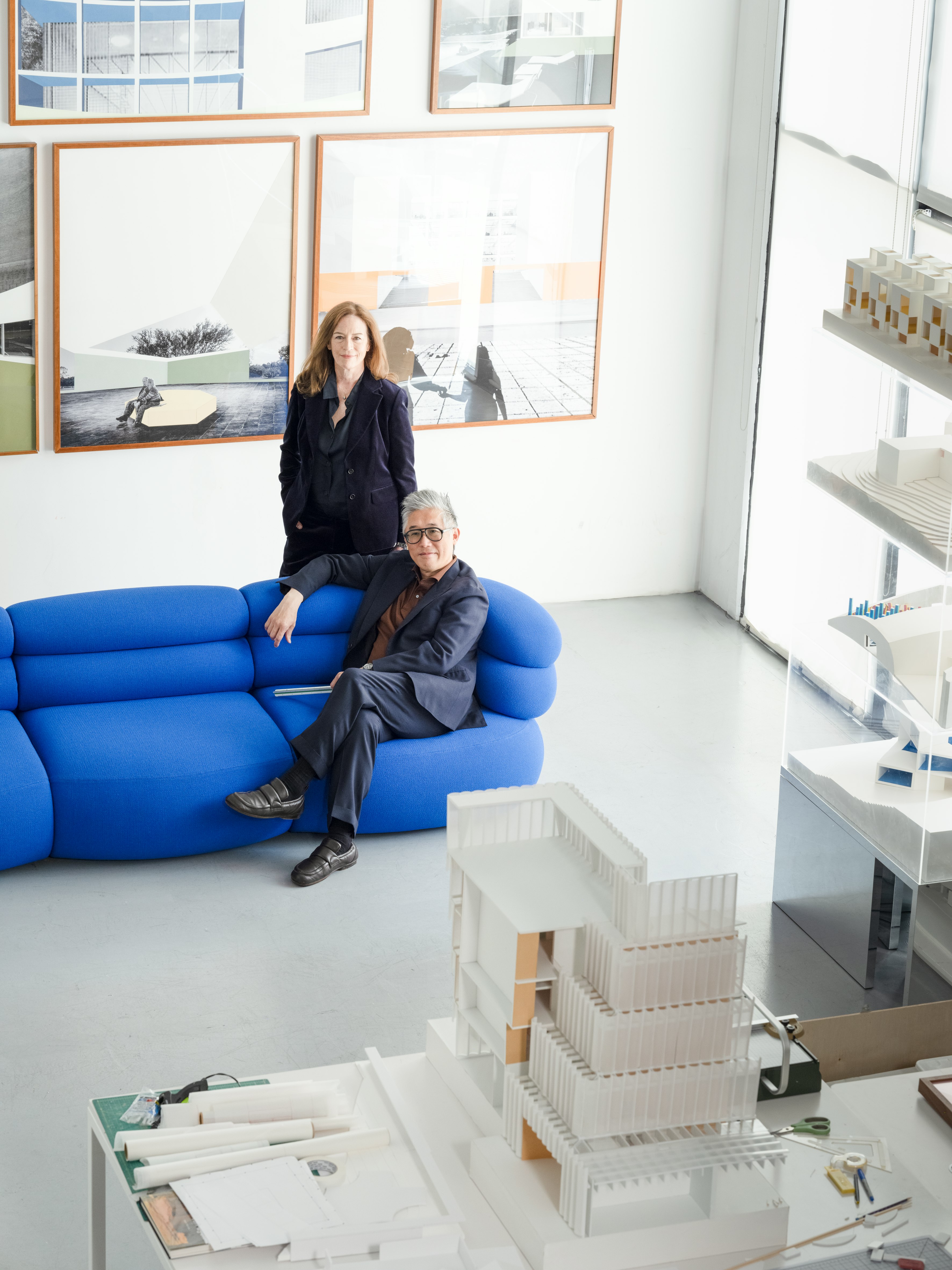 Johnston Marklee Designer Portraits in studio