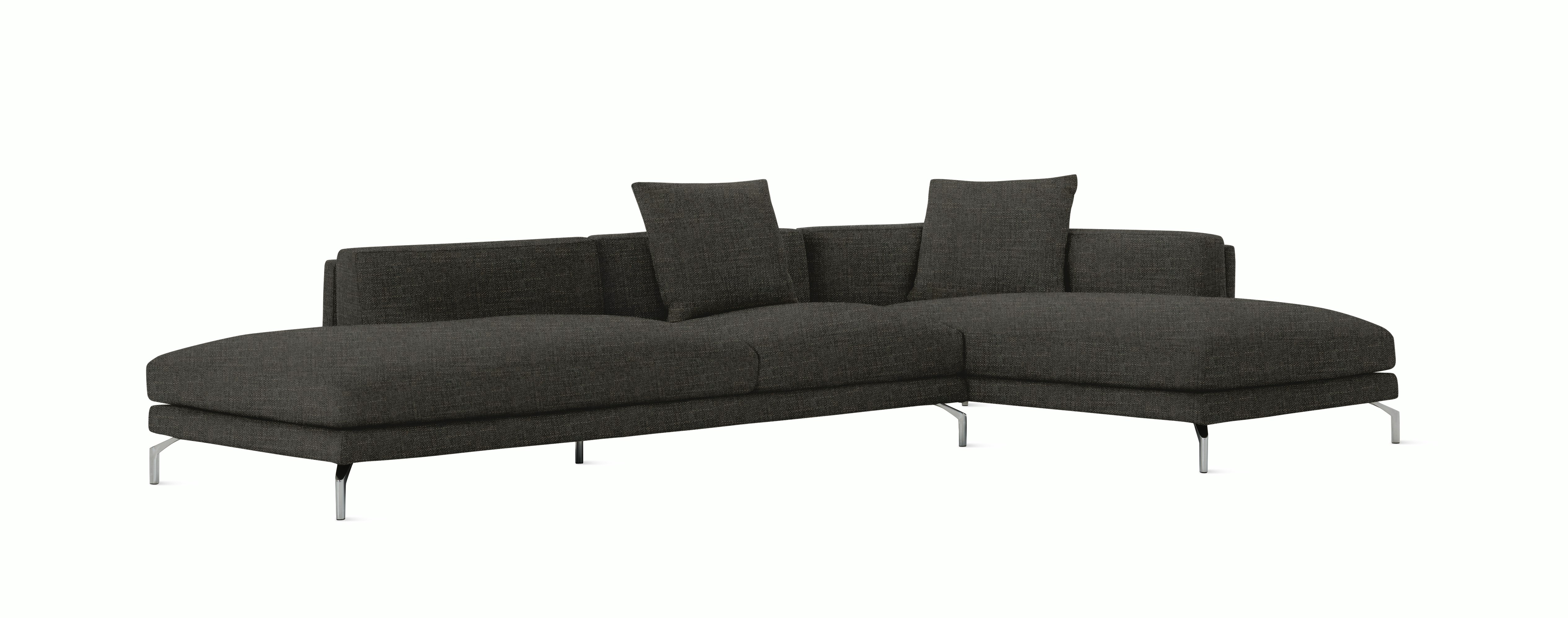 Como Open Sectional - Right Facing
