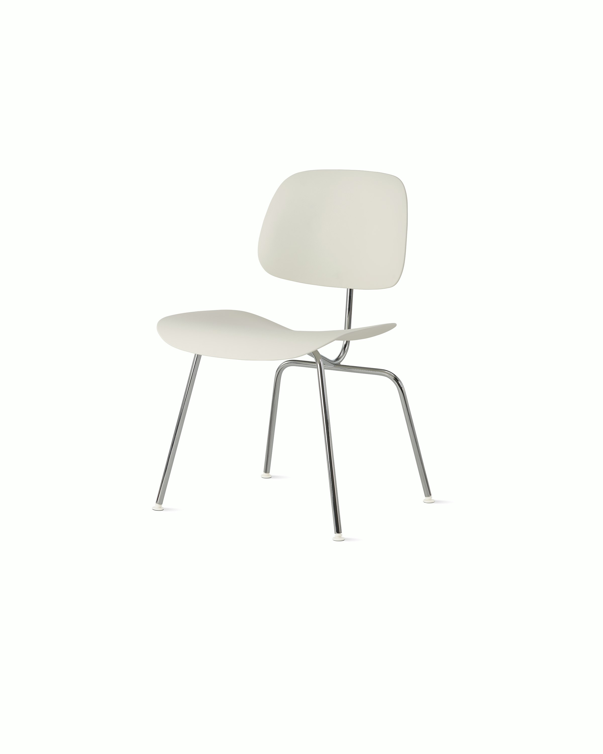 Eames Molded Plastic Dining Chair (EC-127), Non Upholstered