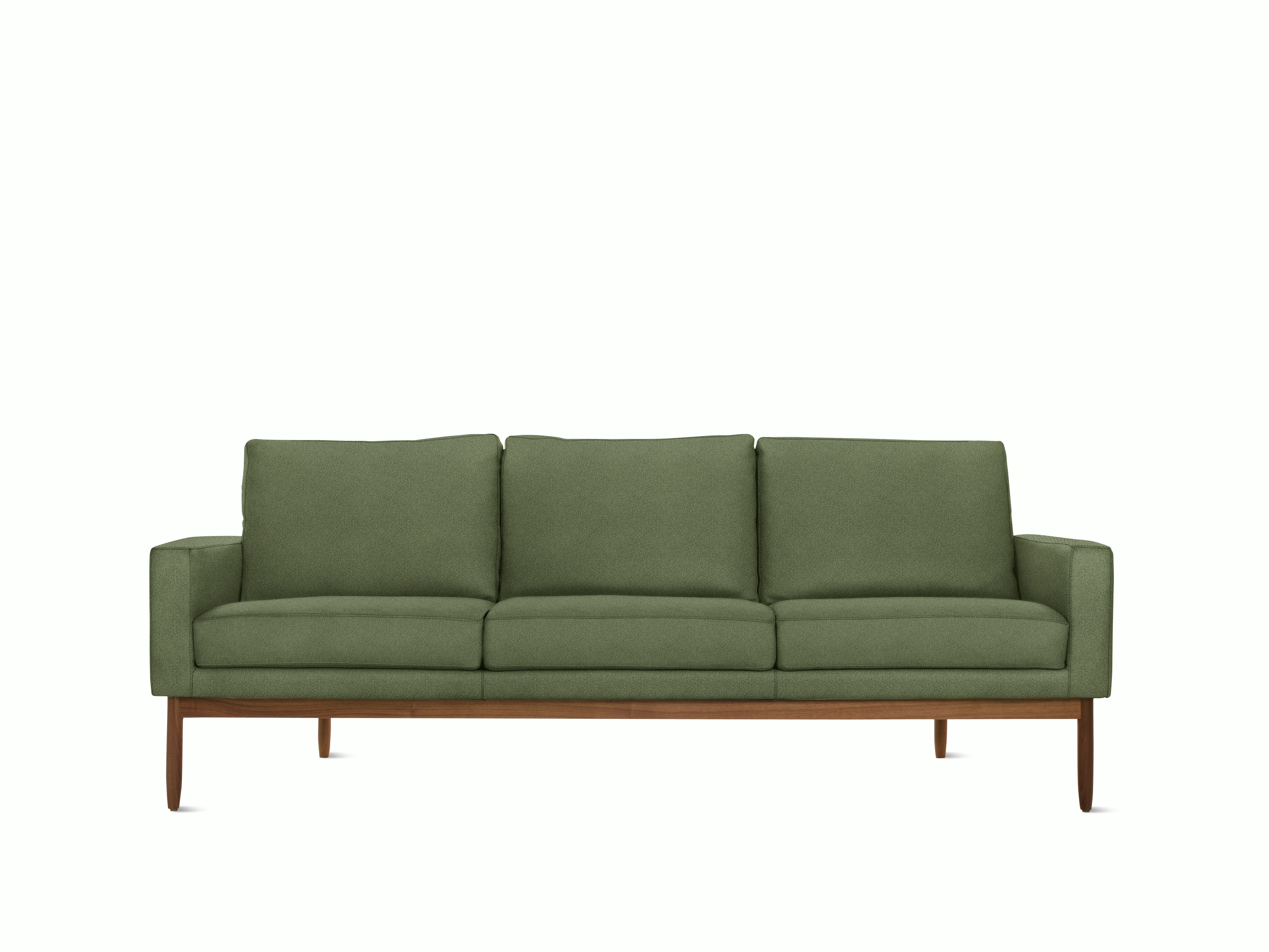 A Raleigh Sofa in Viewed from the front.