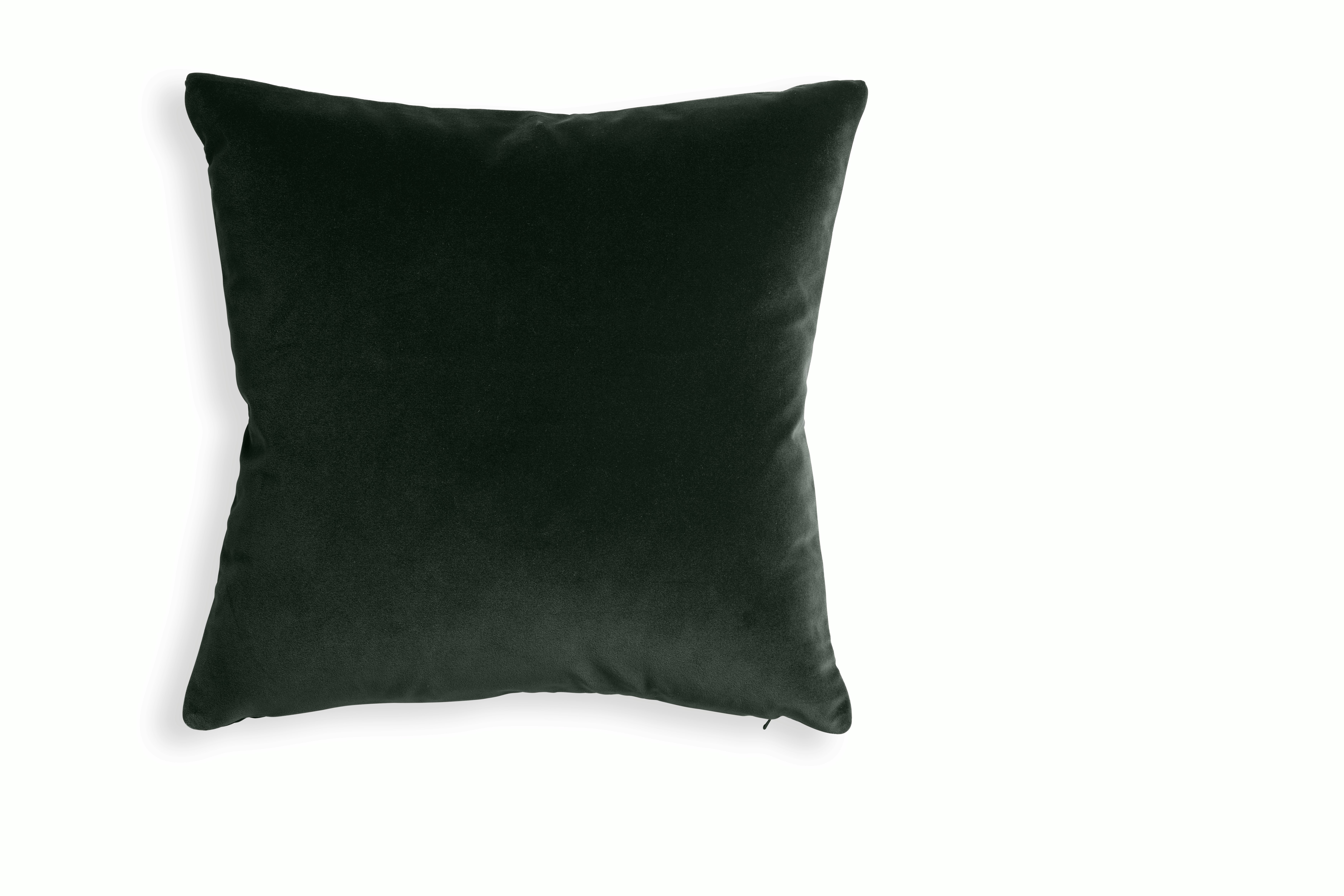 Cotton Velvet Pillow,  dark-forest,  18x18