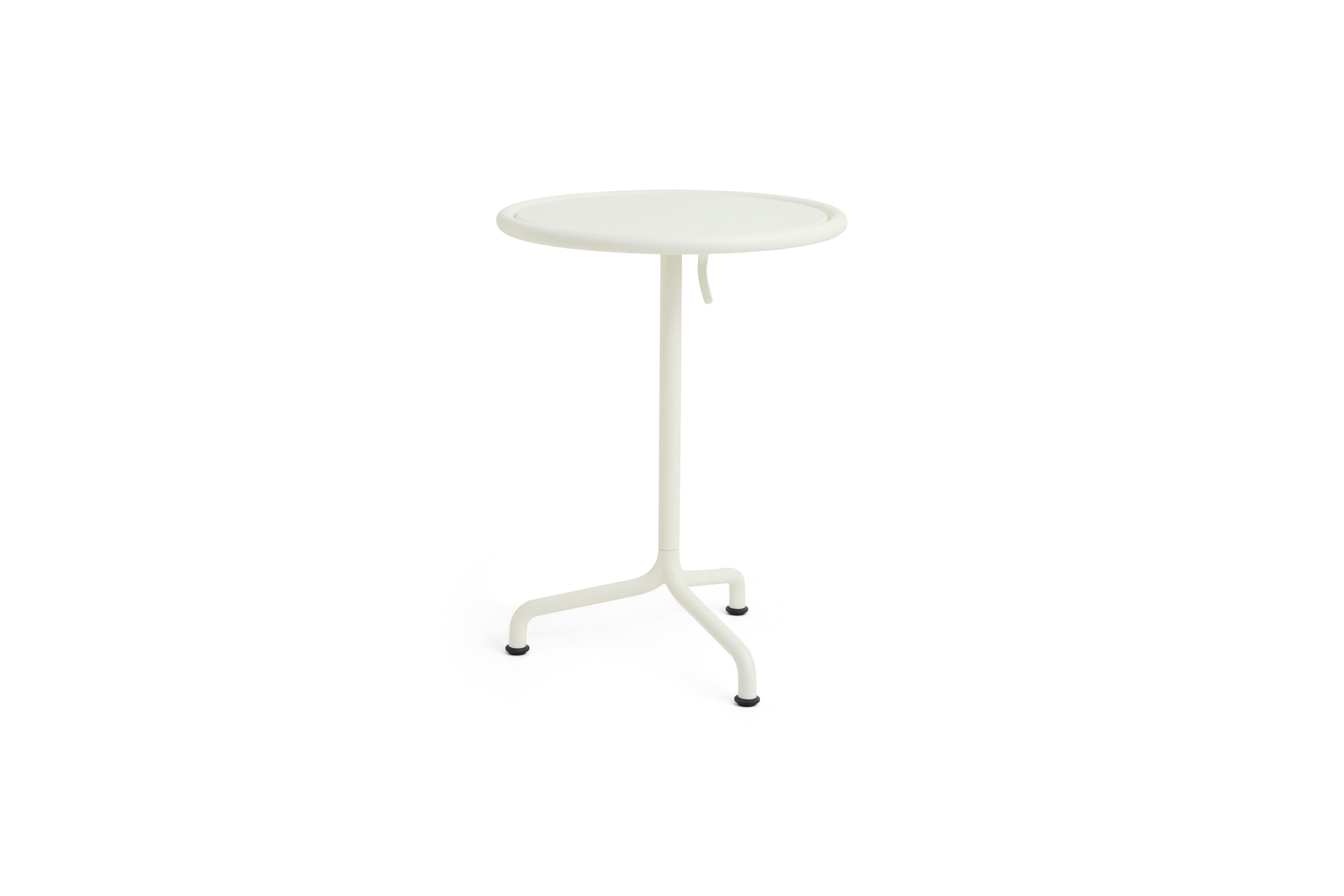 Deville Table - 21.6 Inch, Cream White