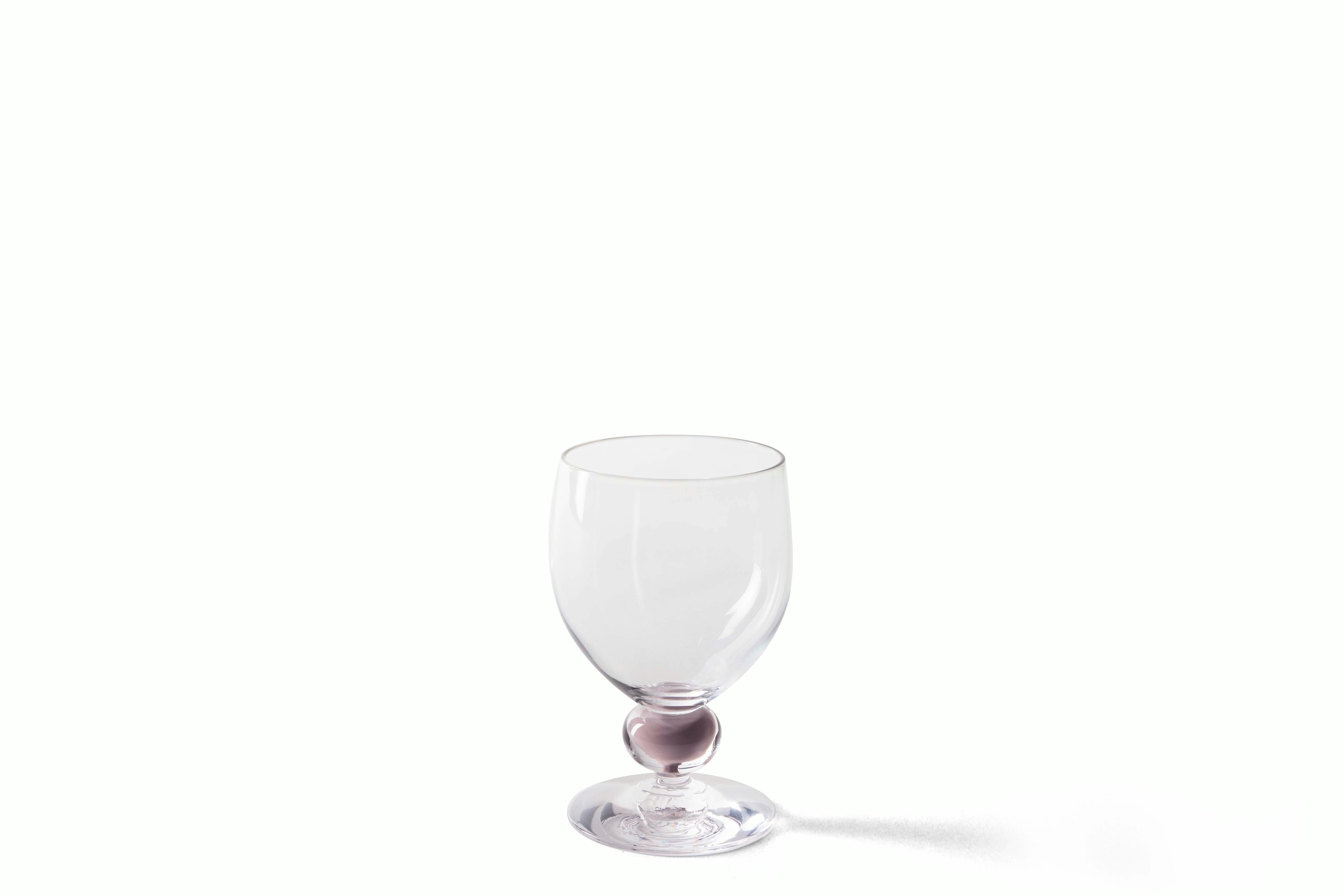 Mardahl Wine Glasses - Plum