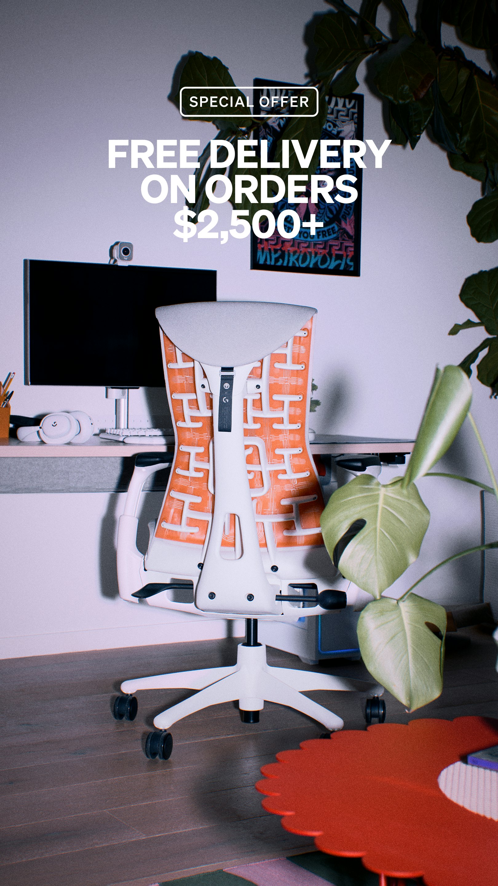 SPECIAL OFFER: FREE DELIVERY ON ORDERS $2500+