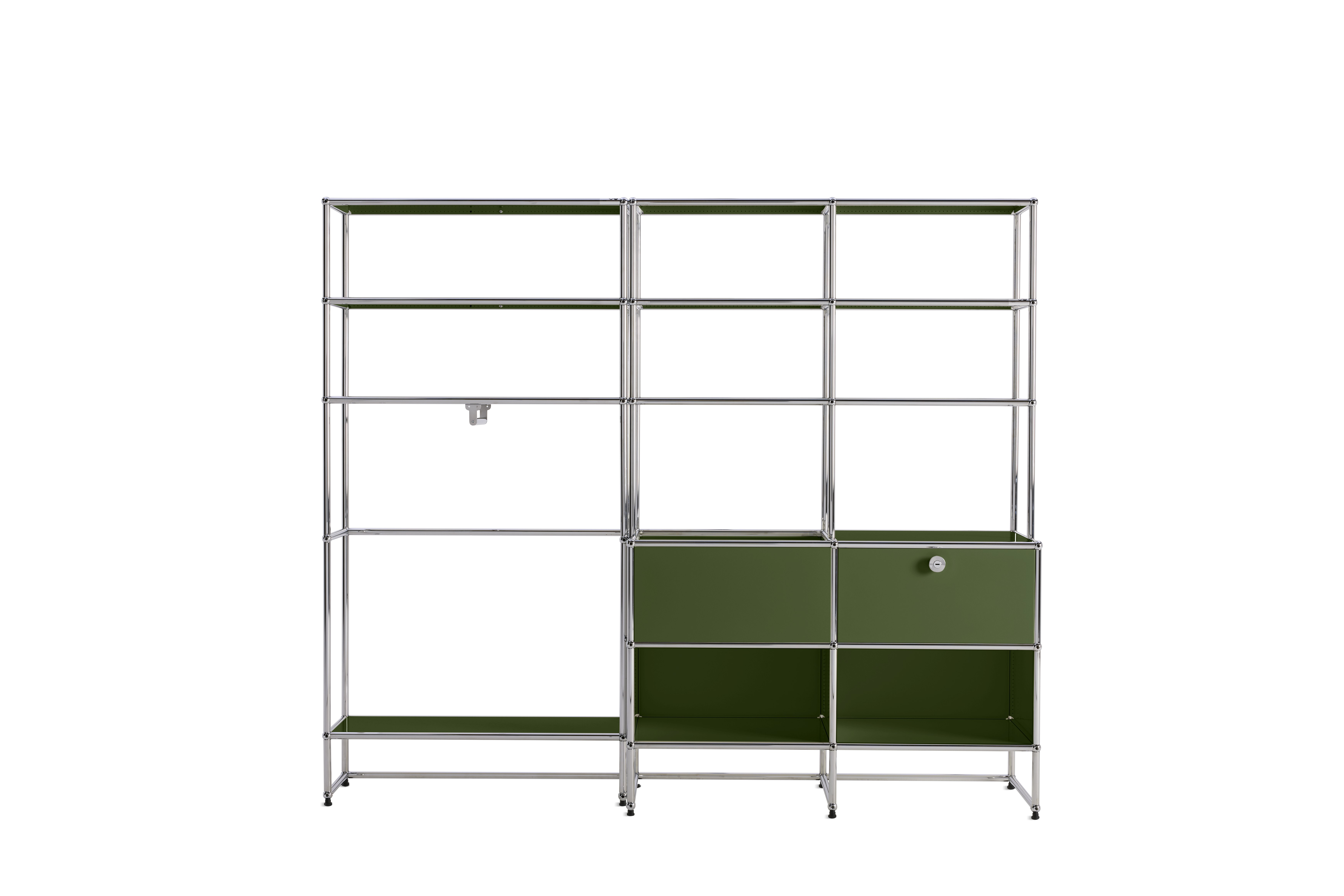 USM Wardrobe - Configuration 2, Olive Green