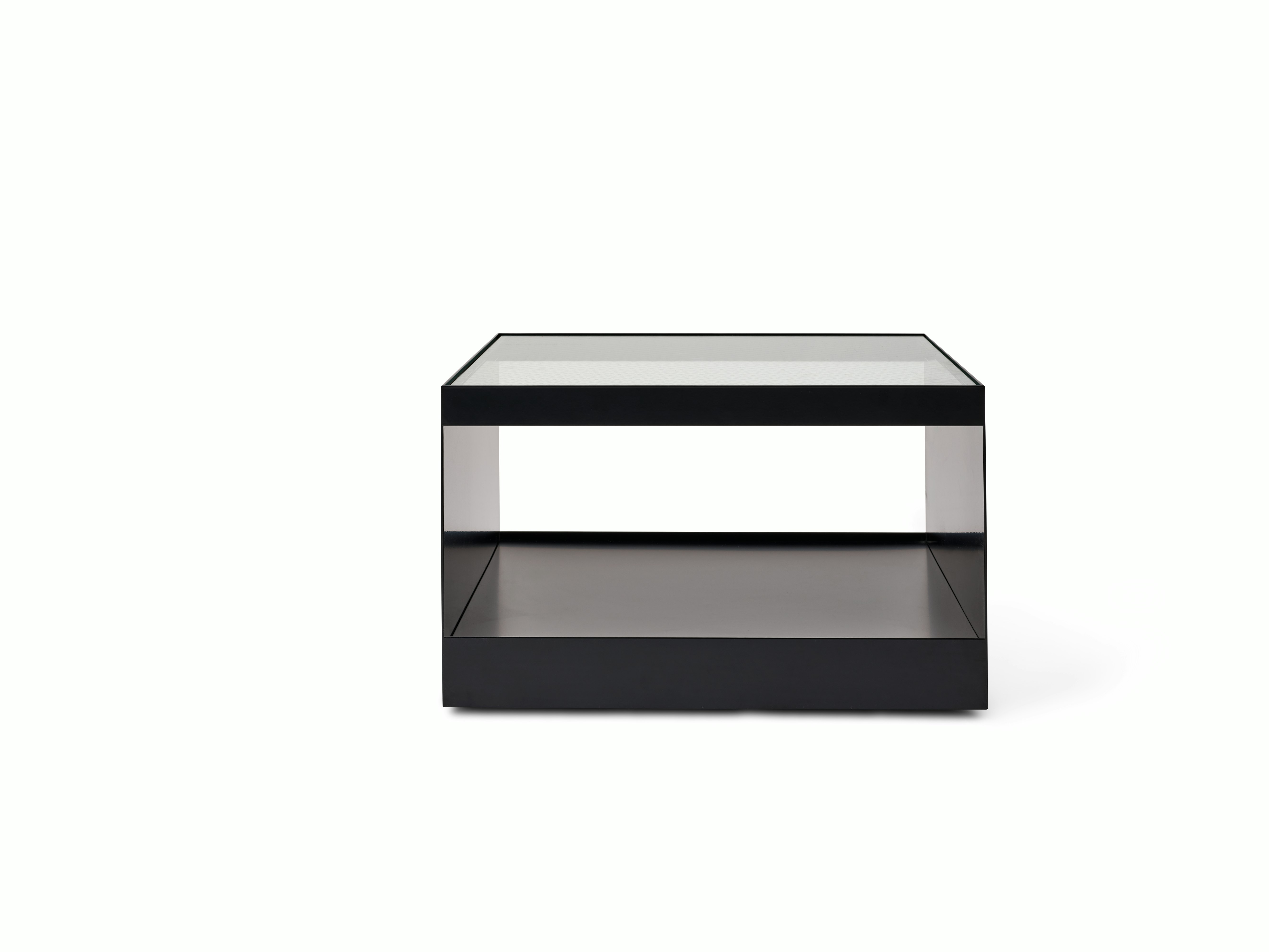 D Urso Occasional Tables - medium,  black,  wired glass
