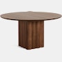 Plush Extension Dining Table - walnut