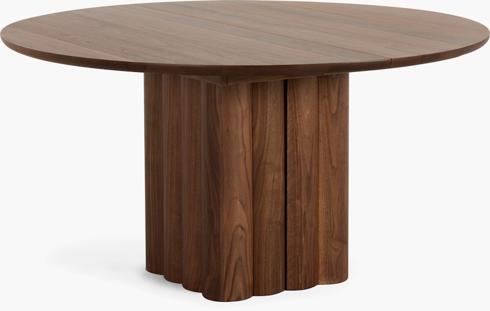 Plush Extension Dining Table - walnut