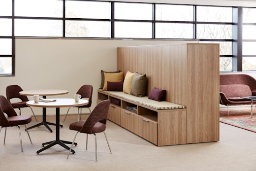 laminate fronts cushion meeting pillow group activity credenza storage locker cushion KnollStudio throw pillow refined focus essentials