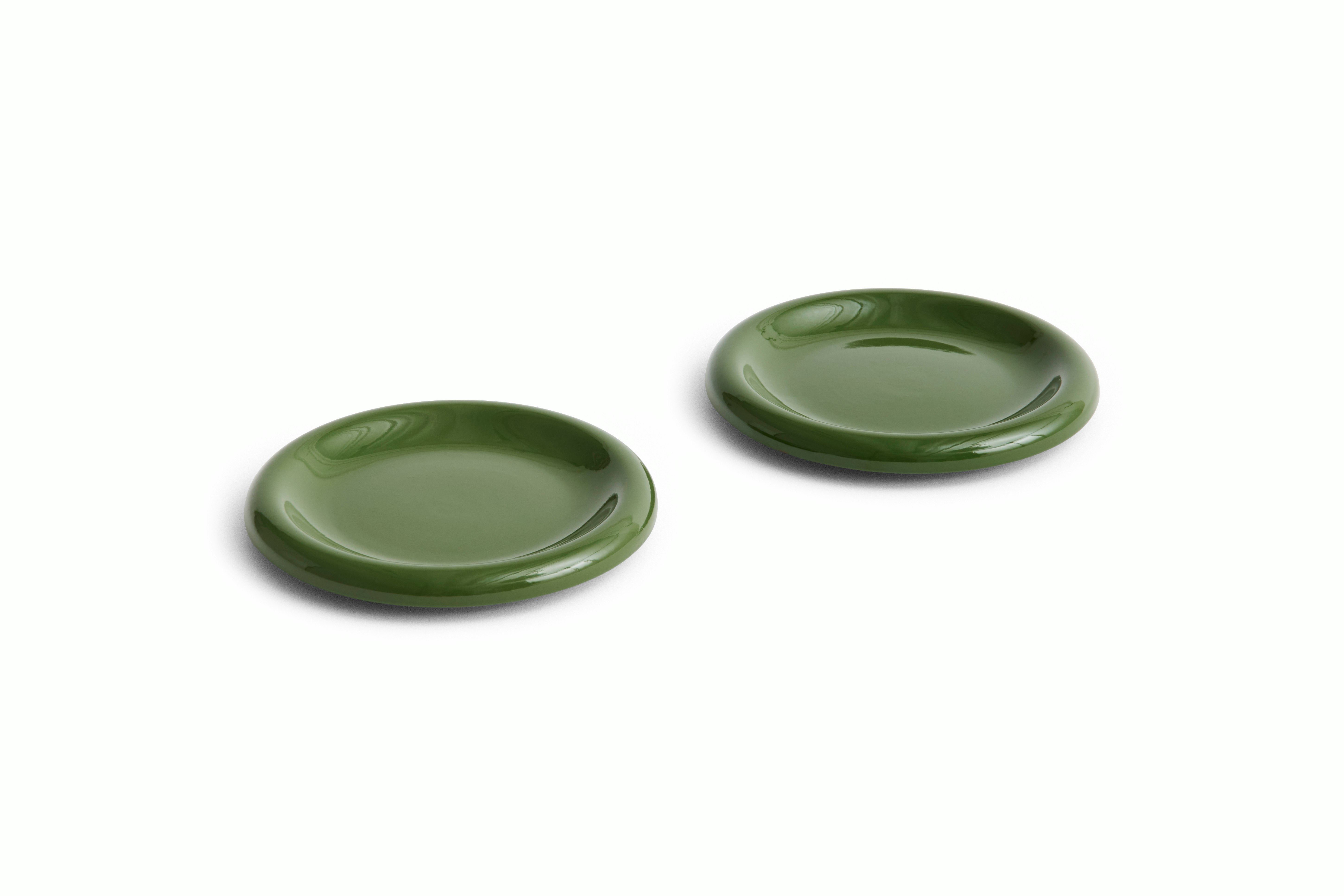 Barro Plate - Set of 2 - Small Green