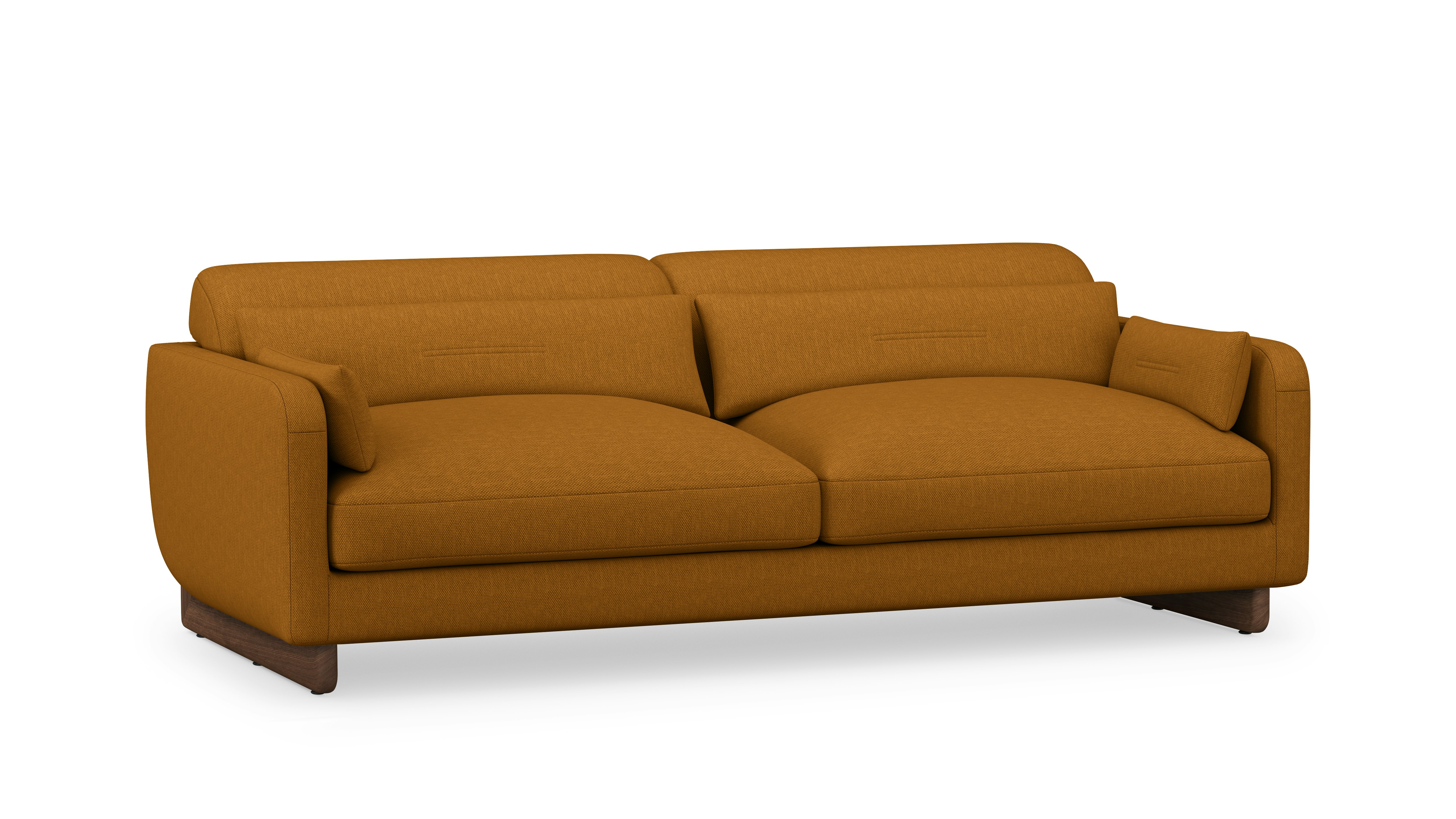 Contra Sofa - 84 Inch, Mode, Nutmeg, Walnut