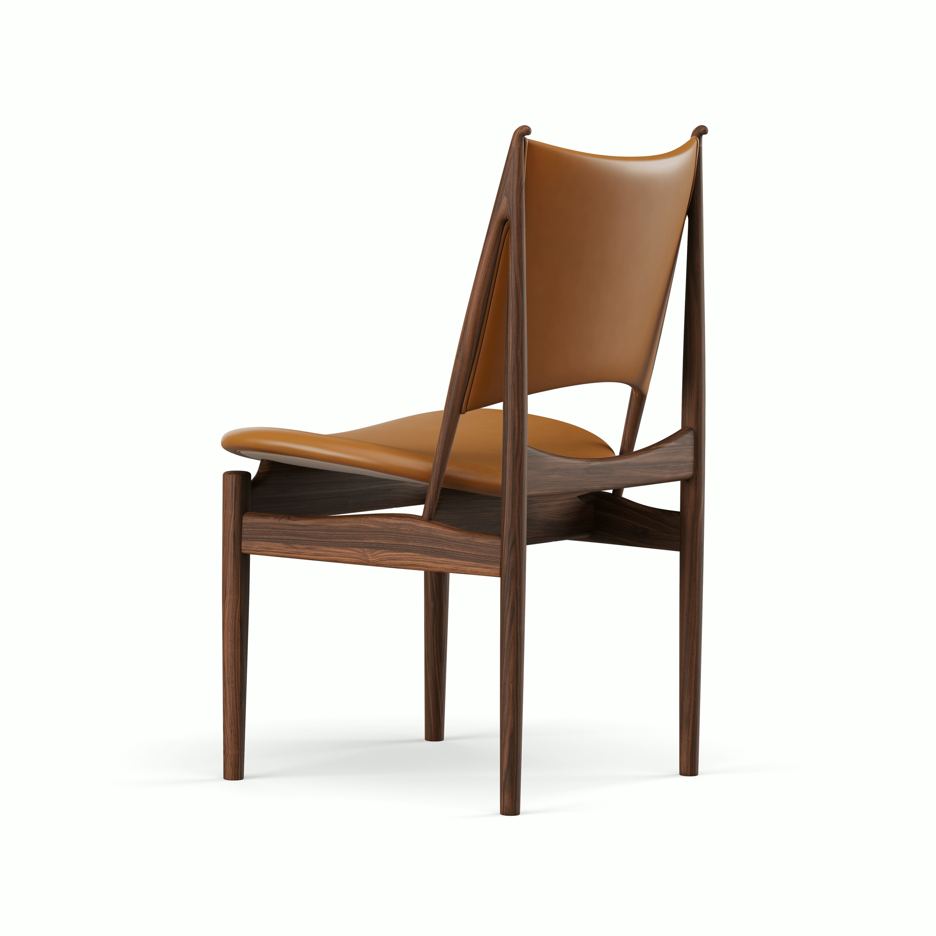 Egyptian Chair - Oiled Oak, Elegance Leather, Walnut