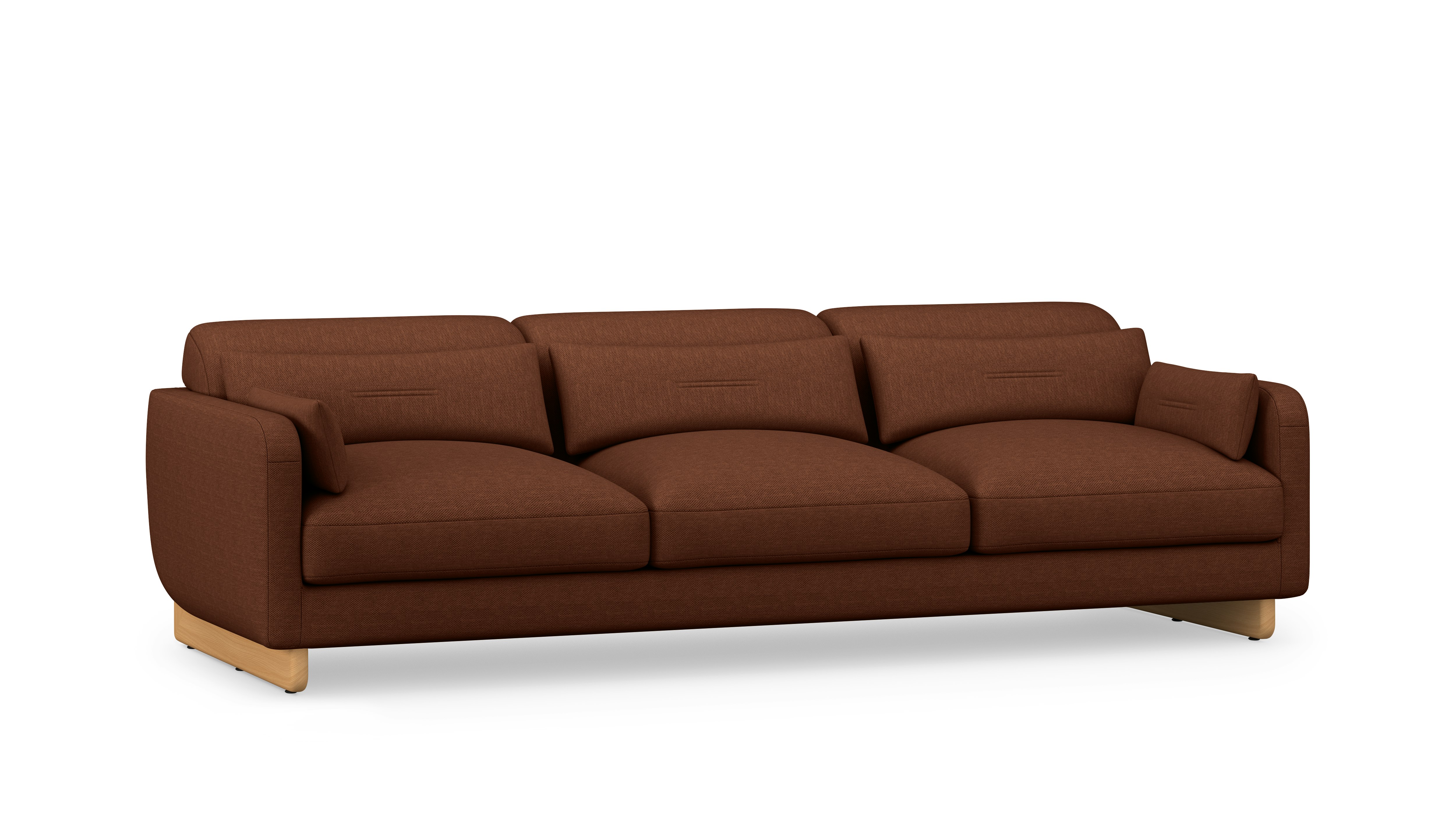 Contra Sofa - 99 Inch, Mode, Pathway, Oak