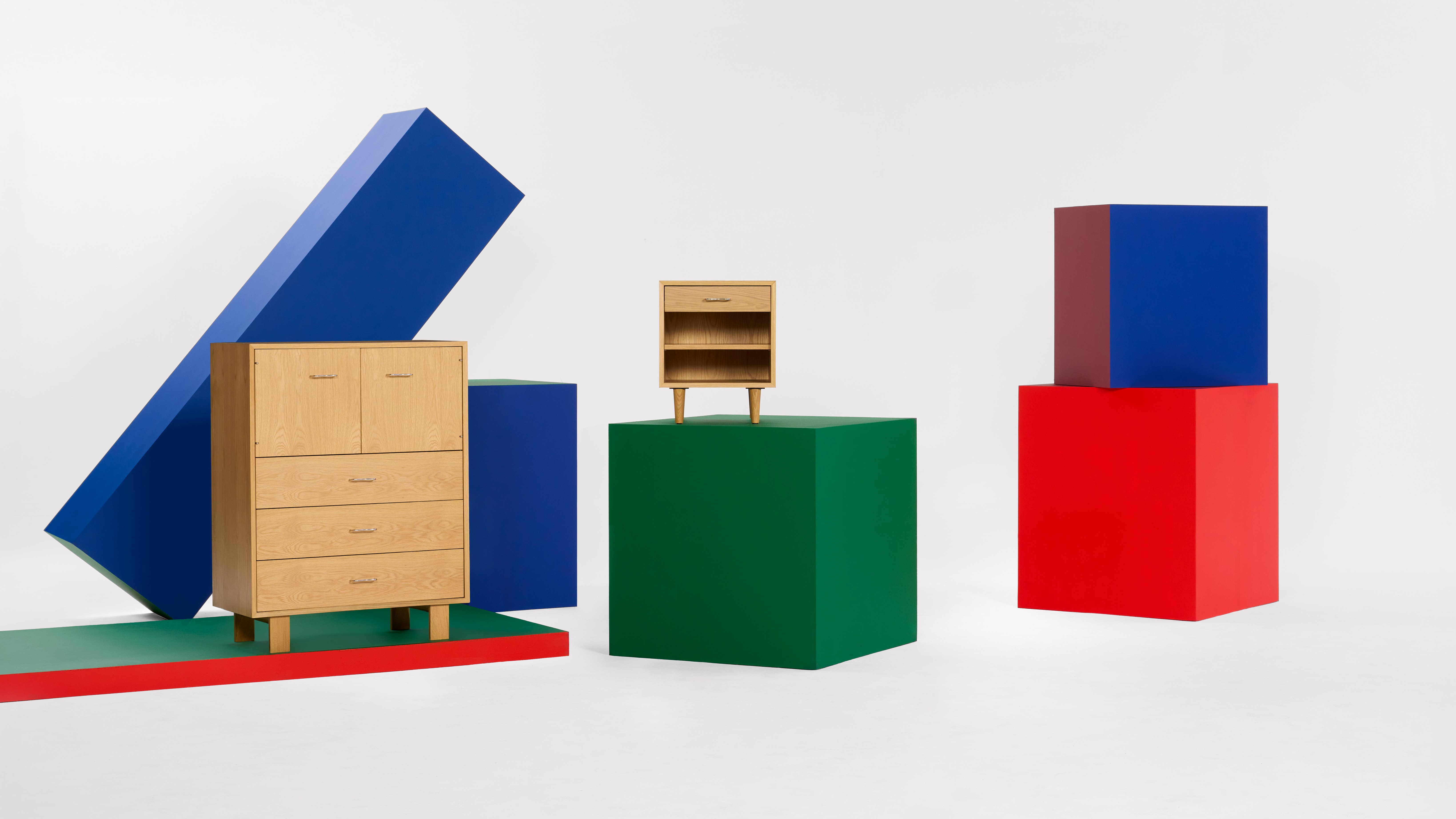 HM HW25 Cyber - Nelson Credenza, Nightstand and Dresser