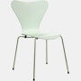 Series 7 Chair - Lacquered, 7:14 AM Green, Rainbow Steel