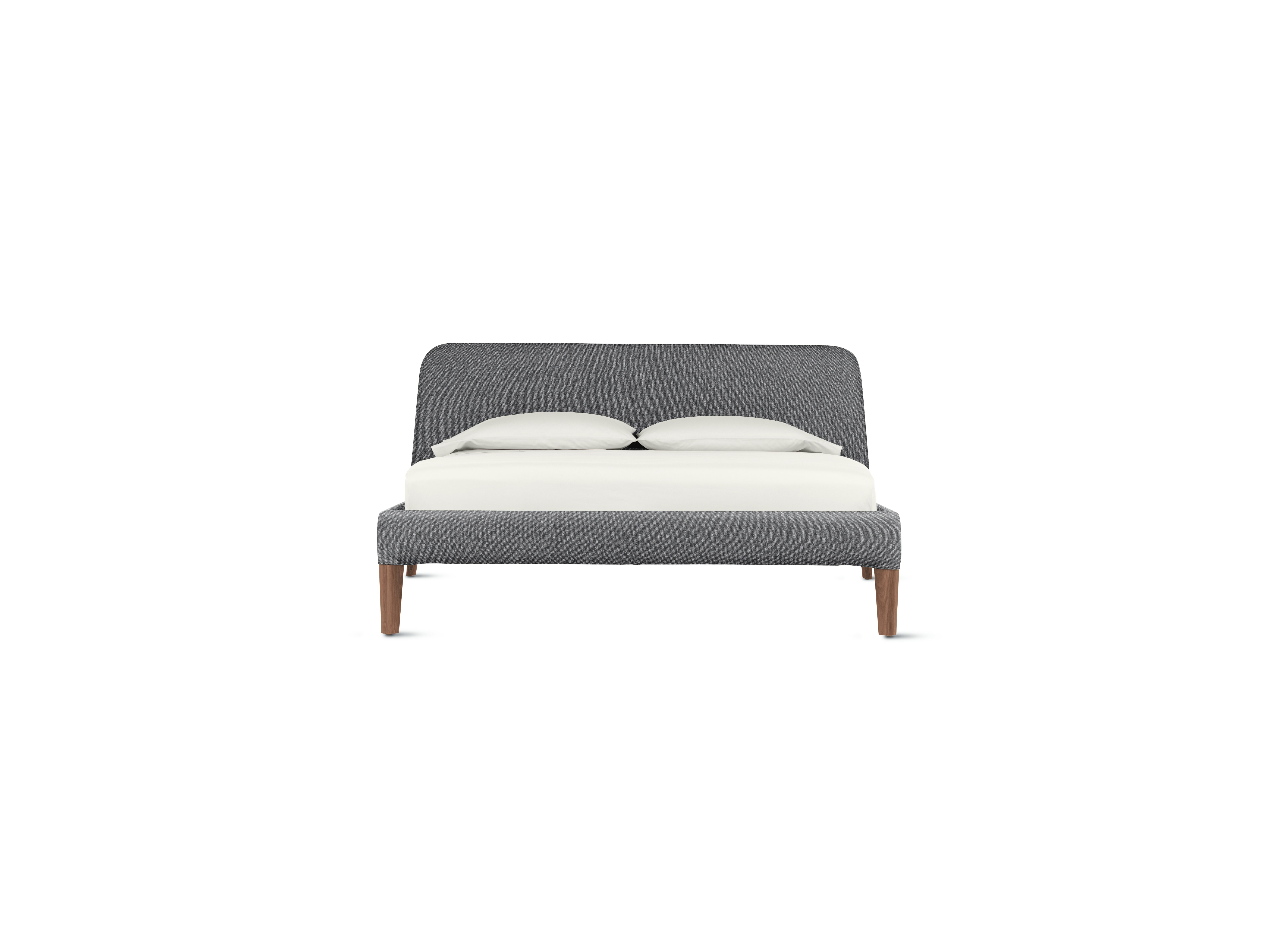 Parallel Bed - Standard, Queen, Beck, Cornerstone, Walnut