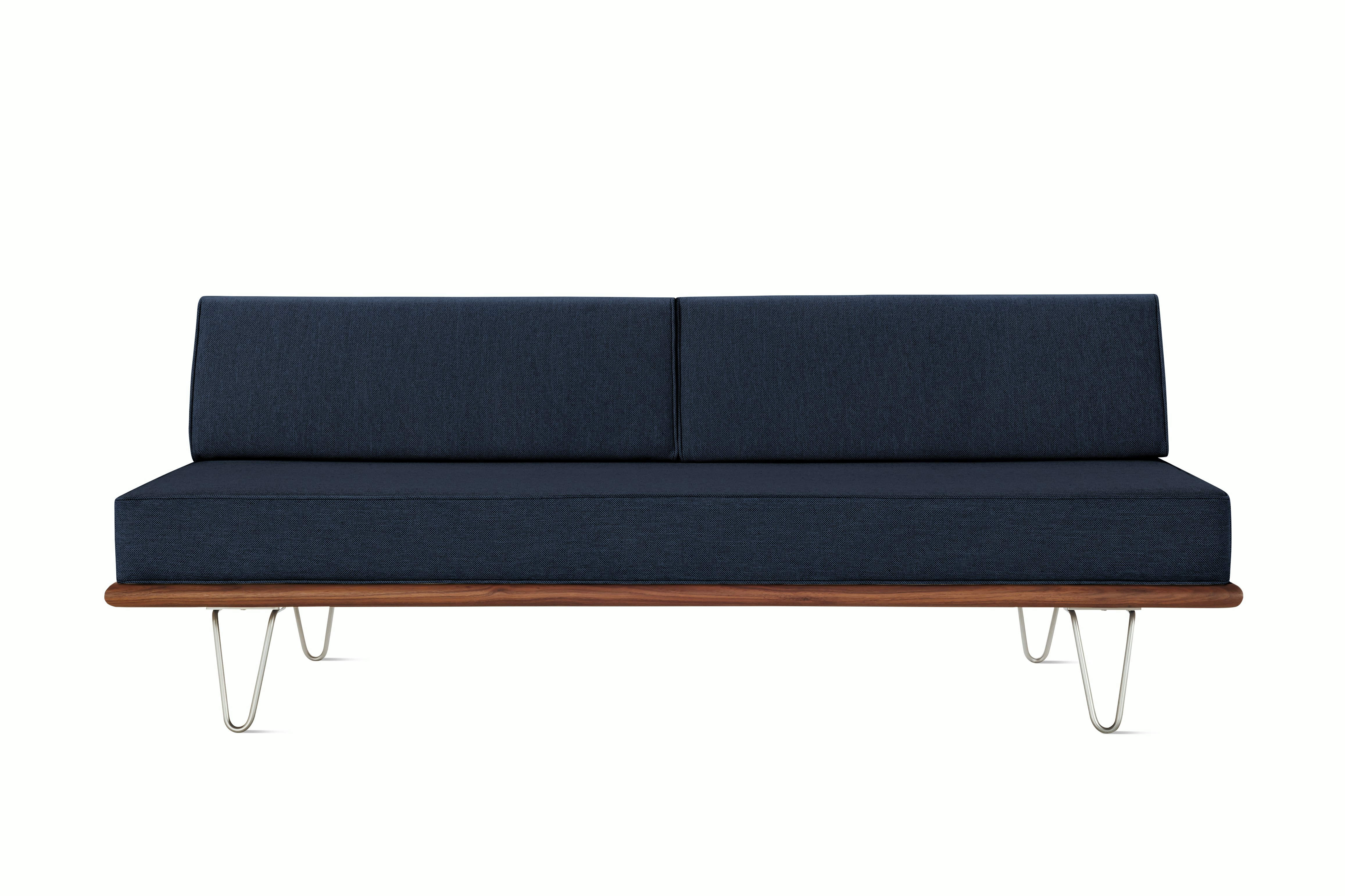 Nelson Daybed 2.0 - Back Bolster,  Walnut,  Mode,  Society,  Hairpin