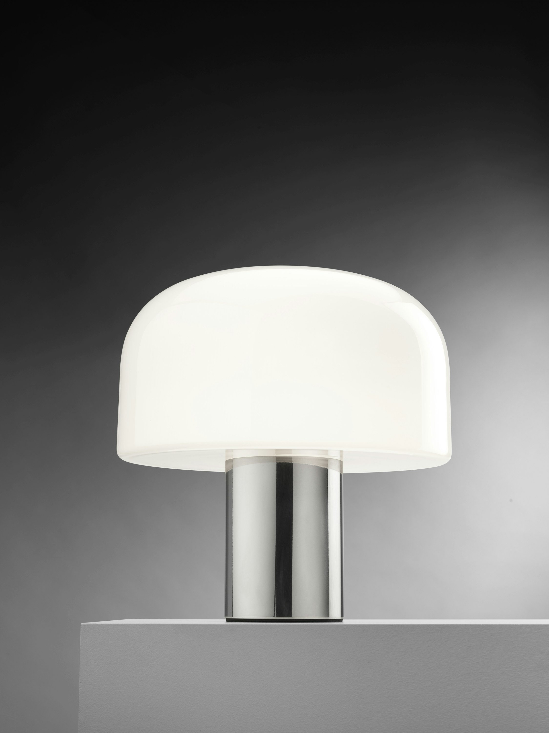 Bellhop Table Lamp - Bright Aluminum