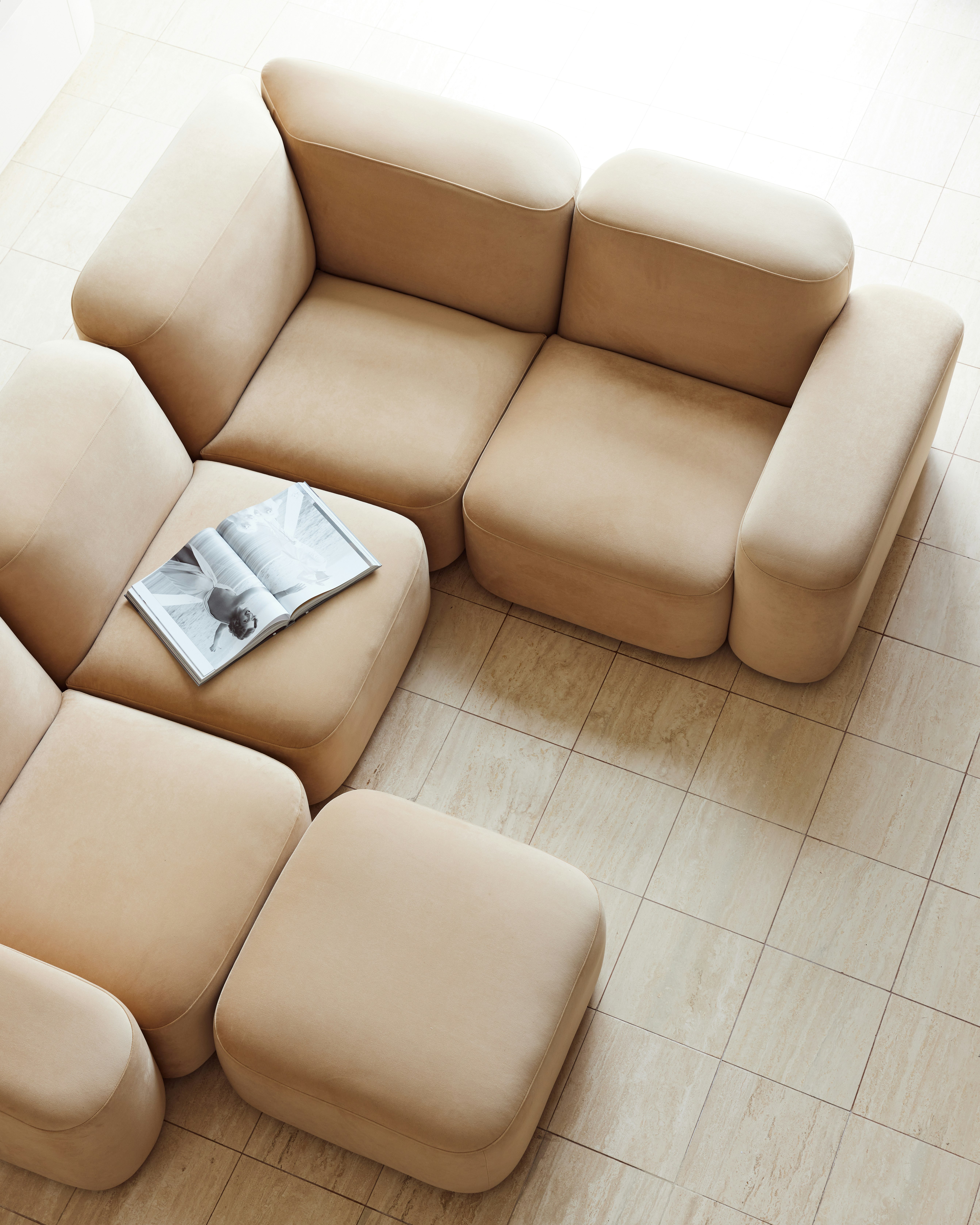 Muse Four Seat Corner Sectional