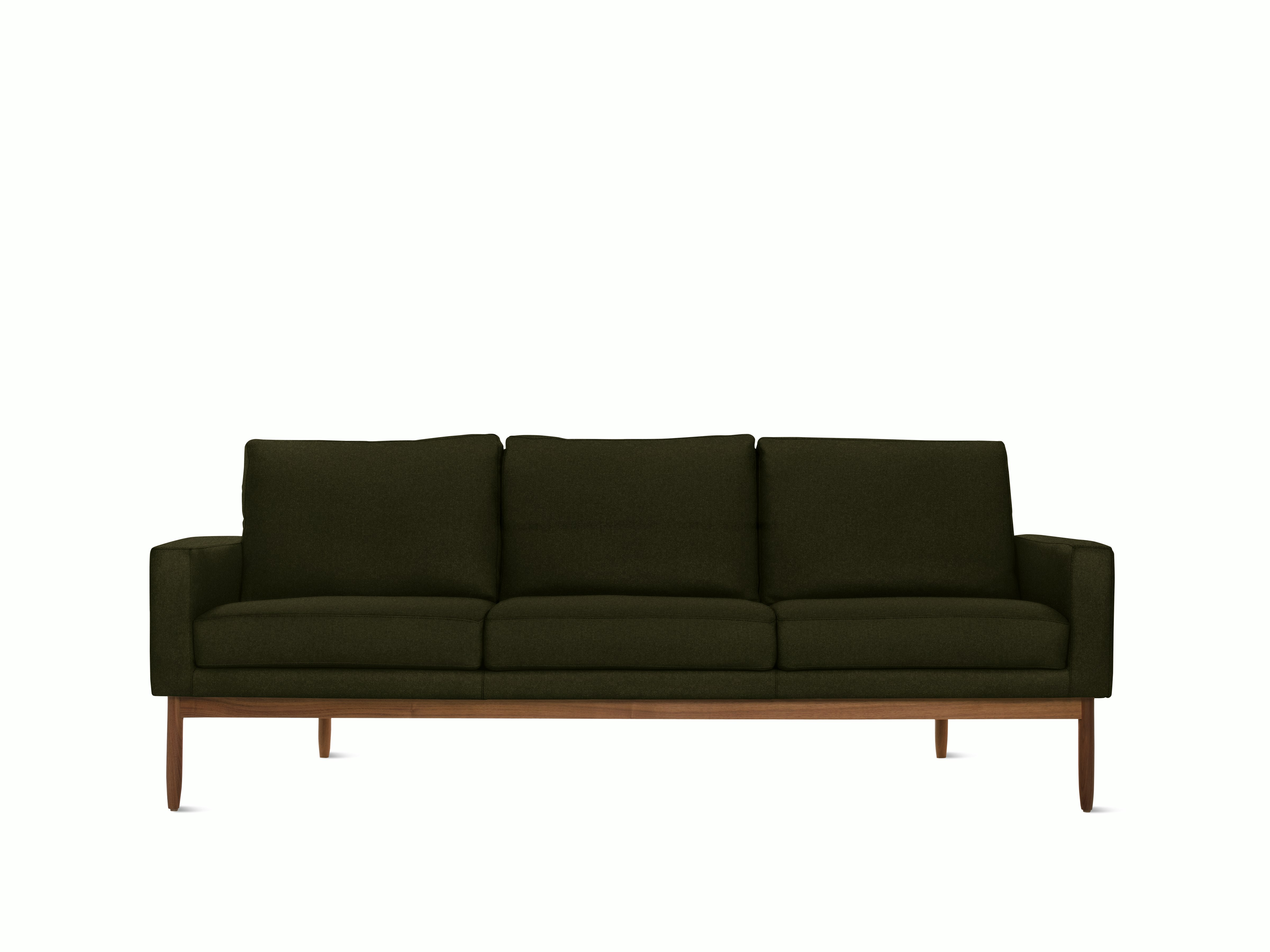 A Raleigh Sofa in Viewed from the front.