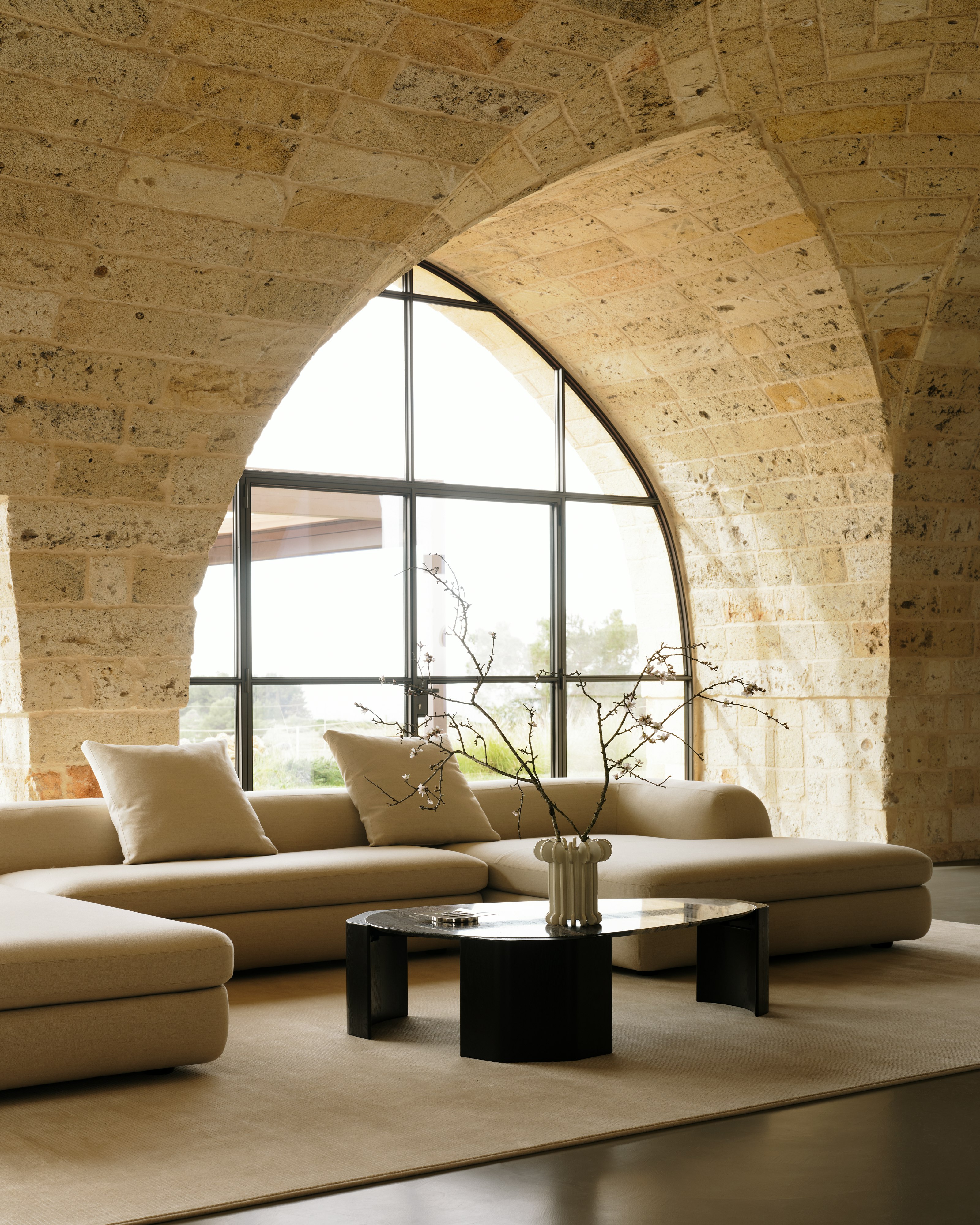 Atlason Organic Slab Coffee Table