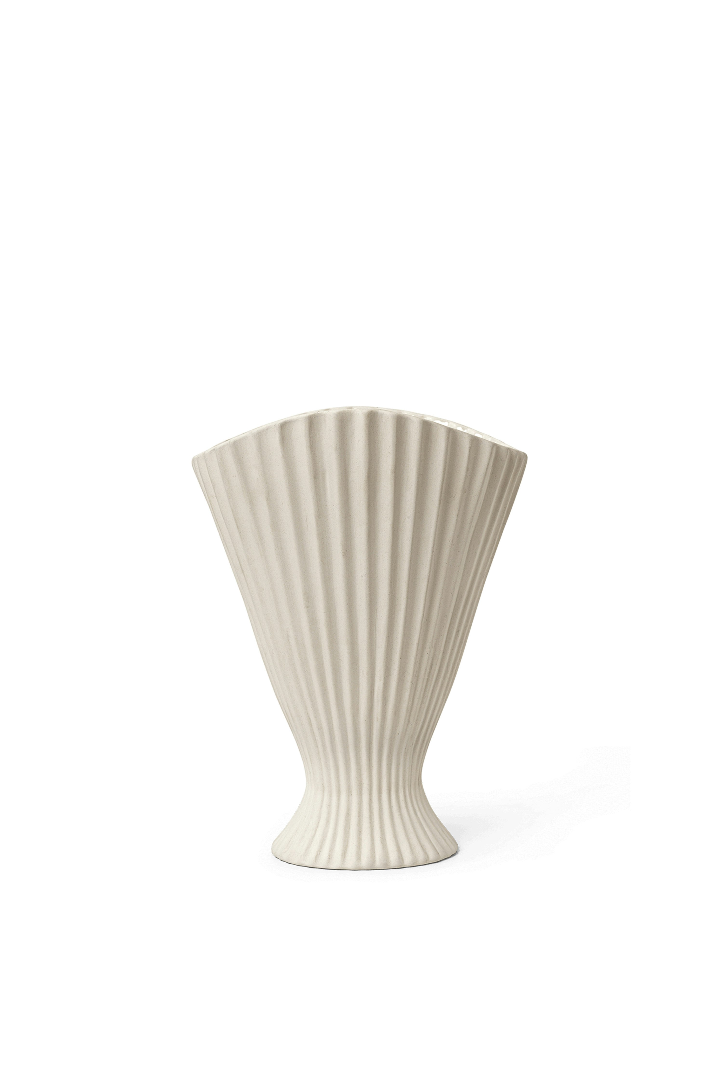 Fountain Vase - Off White, Large