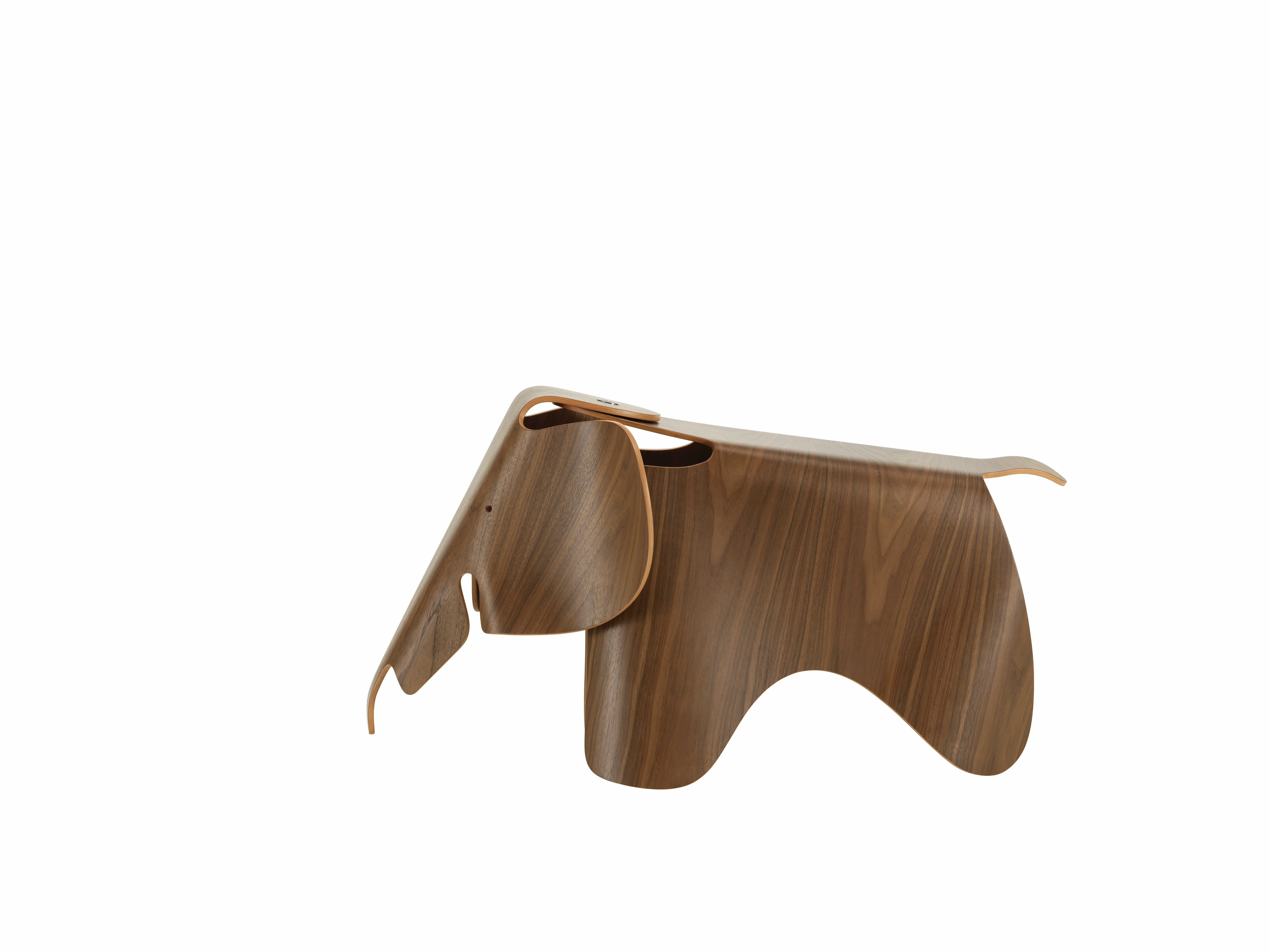 Eames Elephant - Plywood, Walnut