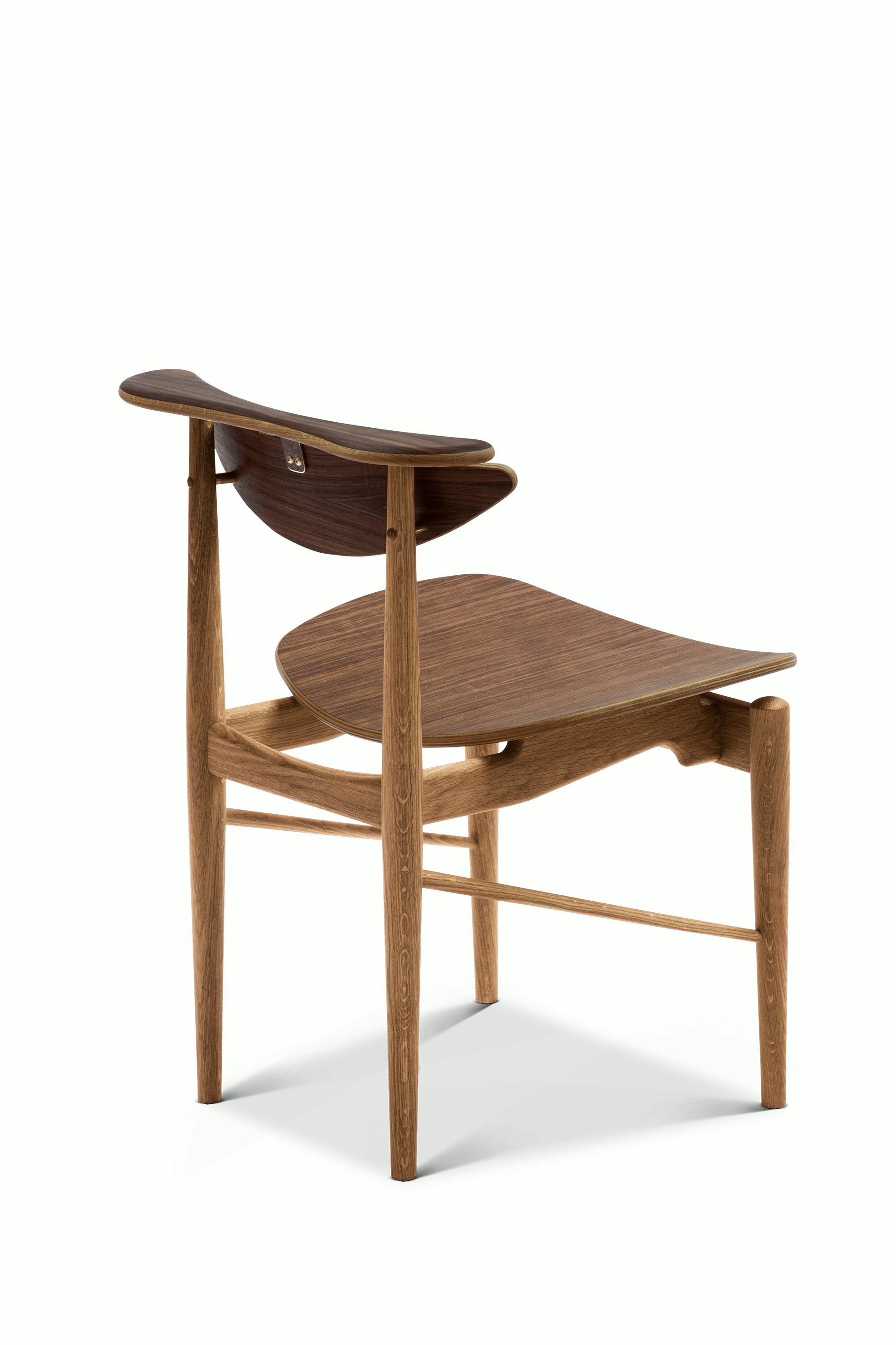 Reading Chair - Oak Dark Oil and Walnut