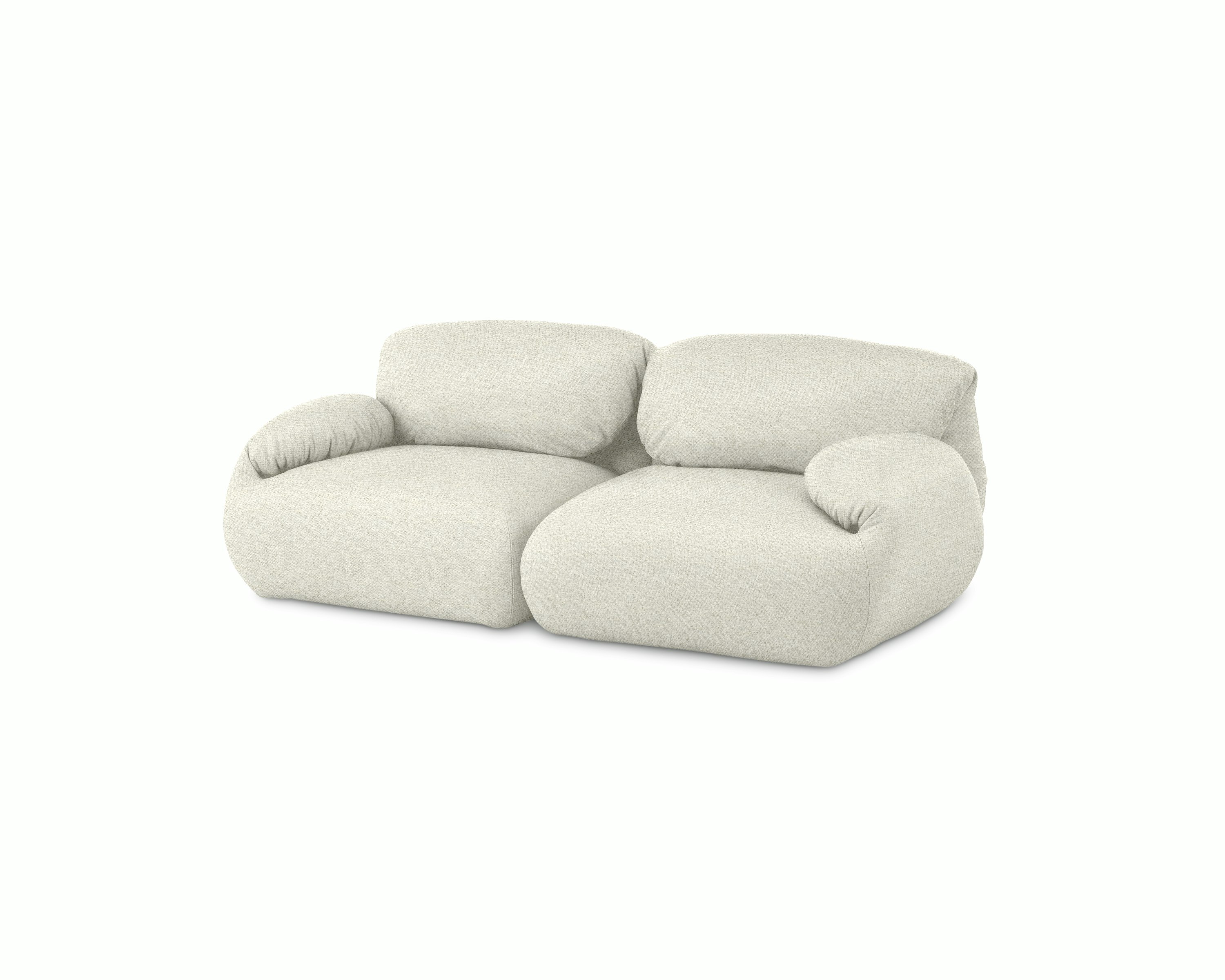 Luva Modular Sofa, Two Seater