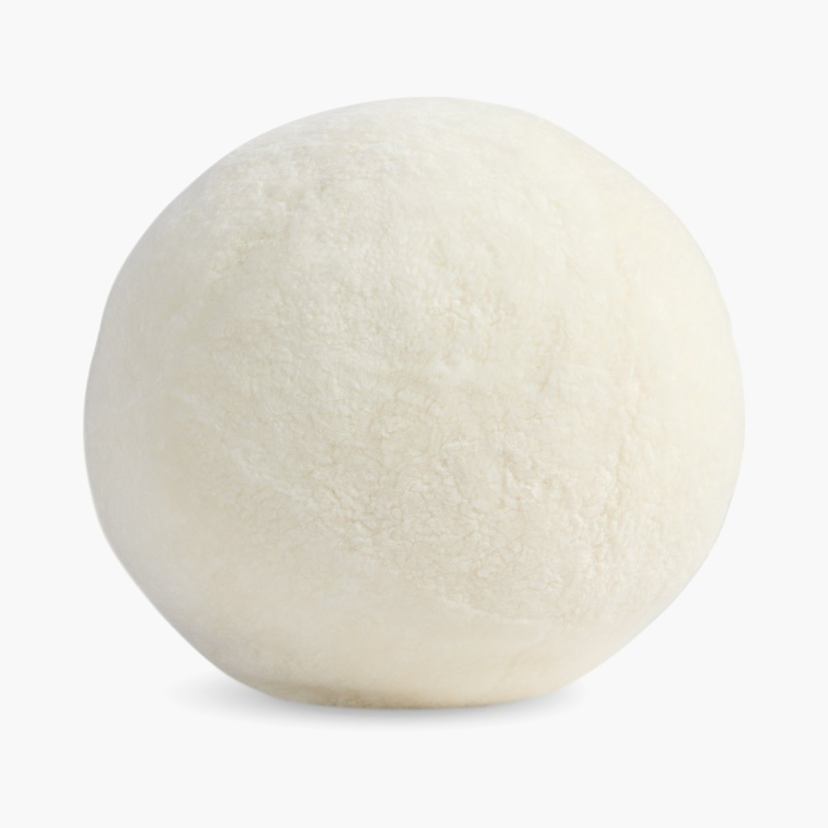Sphere Sheepskin Throw Pillow Sphere Sheepskin Throw Pillow