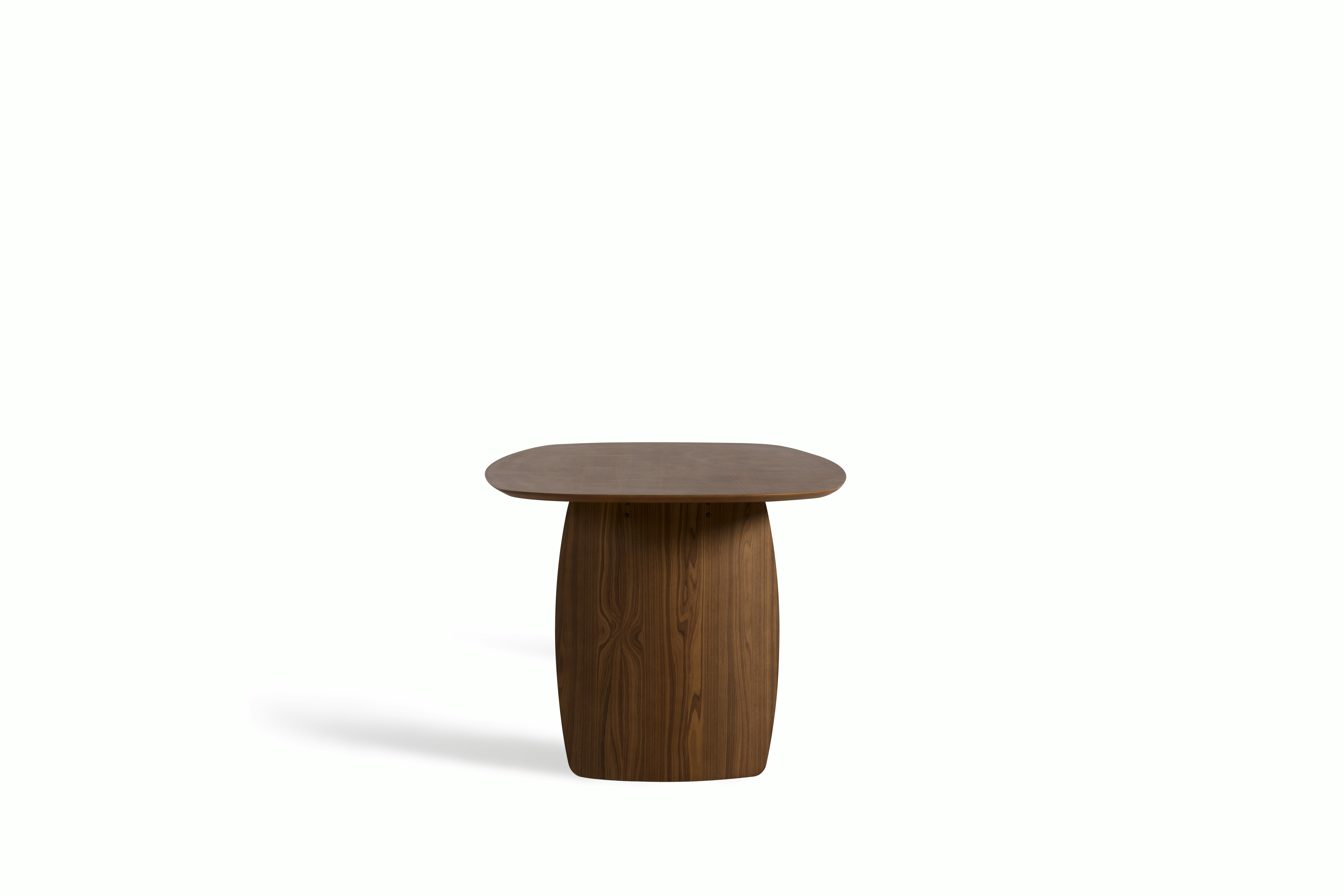 Lorea Dining Table - walnut,  oval