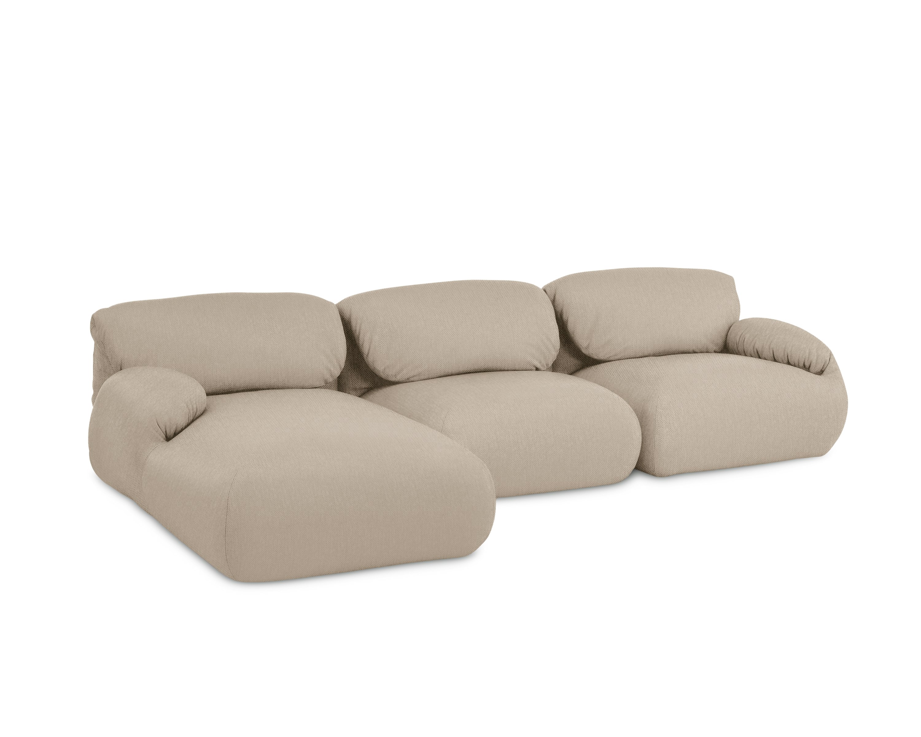 Luva Modular Sectional, Three Seater