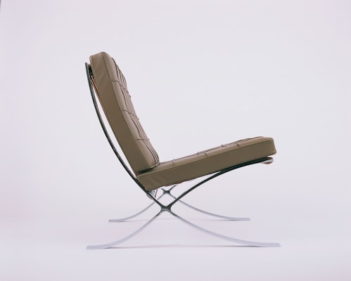 Chrome Barcelona Lounge Chair