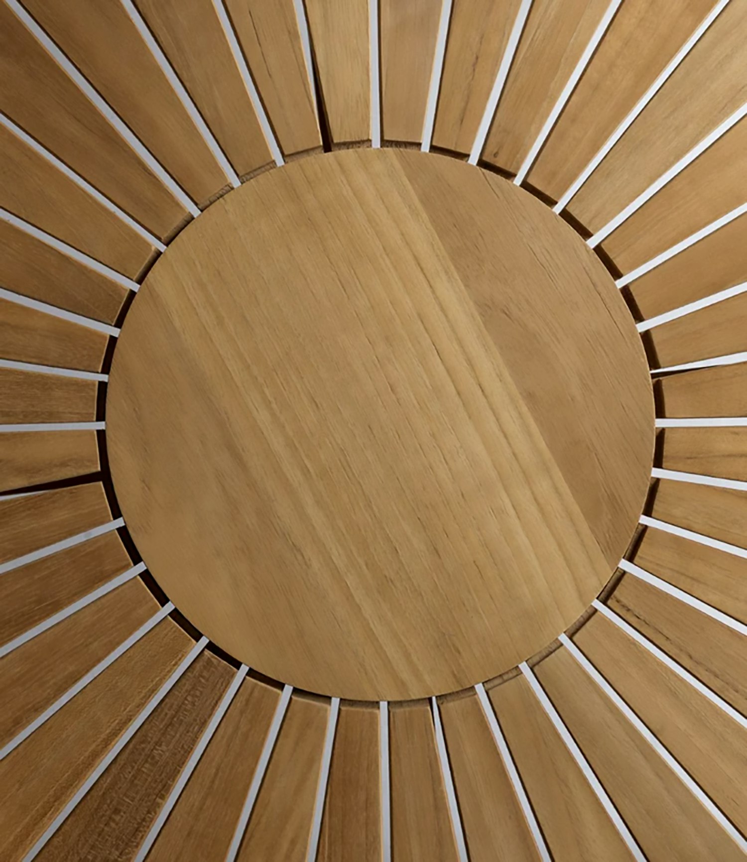 A detailed look at Sammen Outdoor Dining Table in 41 inch.