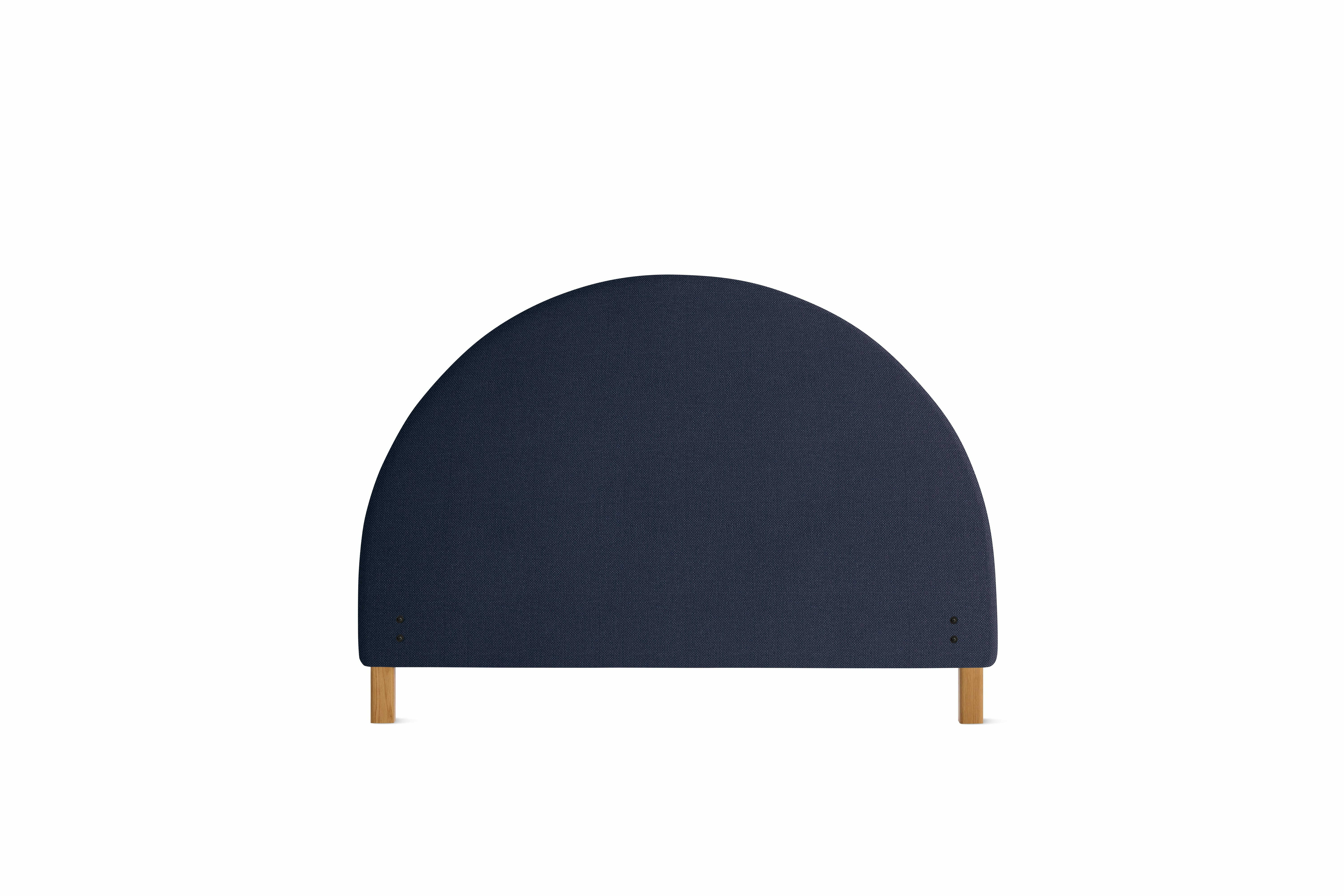 A Demi Headboard  in society viewed from the front.