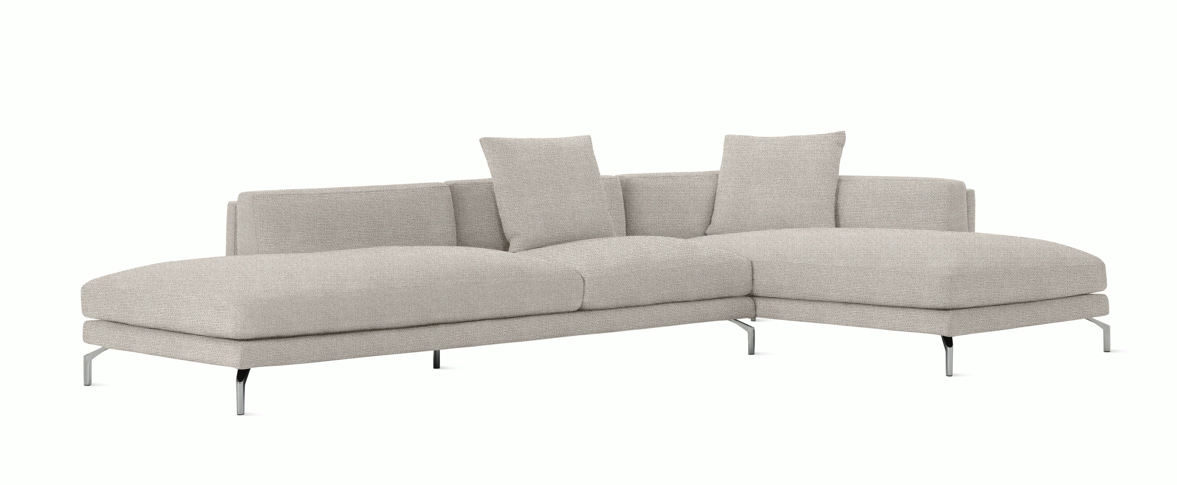 Como Open Sectional - Right Facing