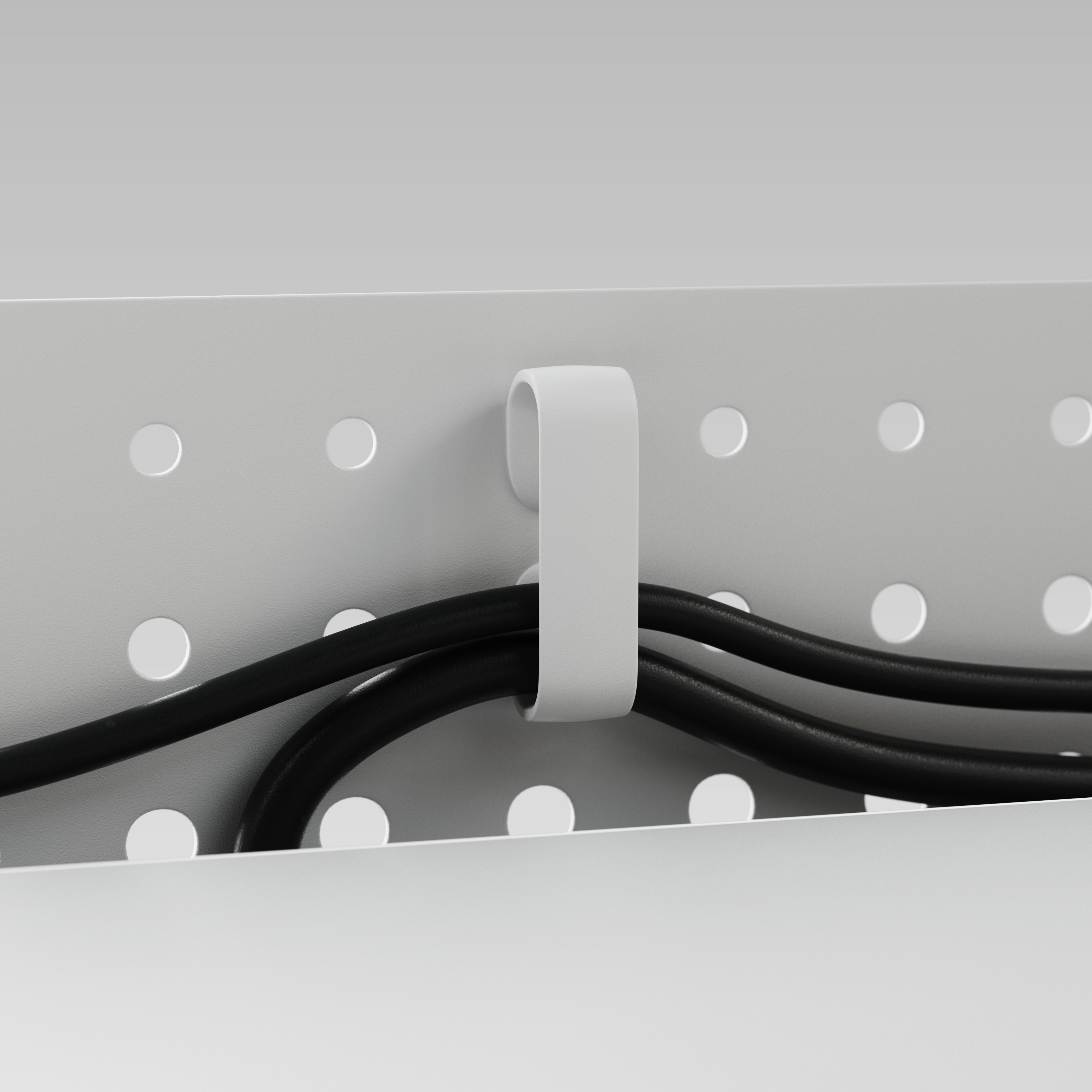 Coyl Gaming Desk Clips Detail