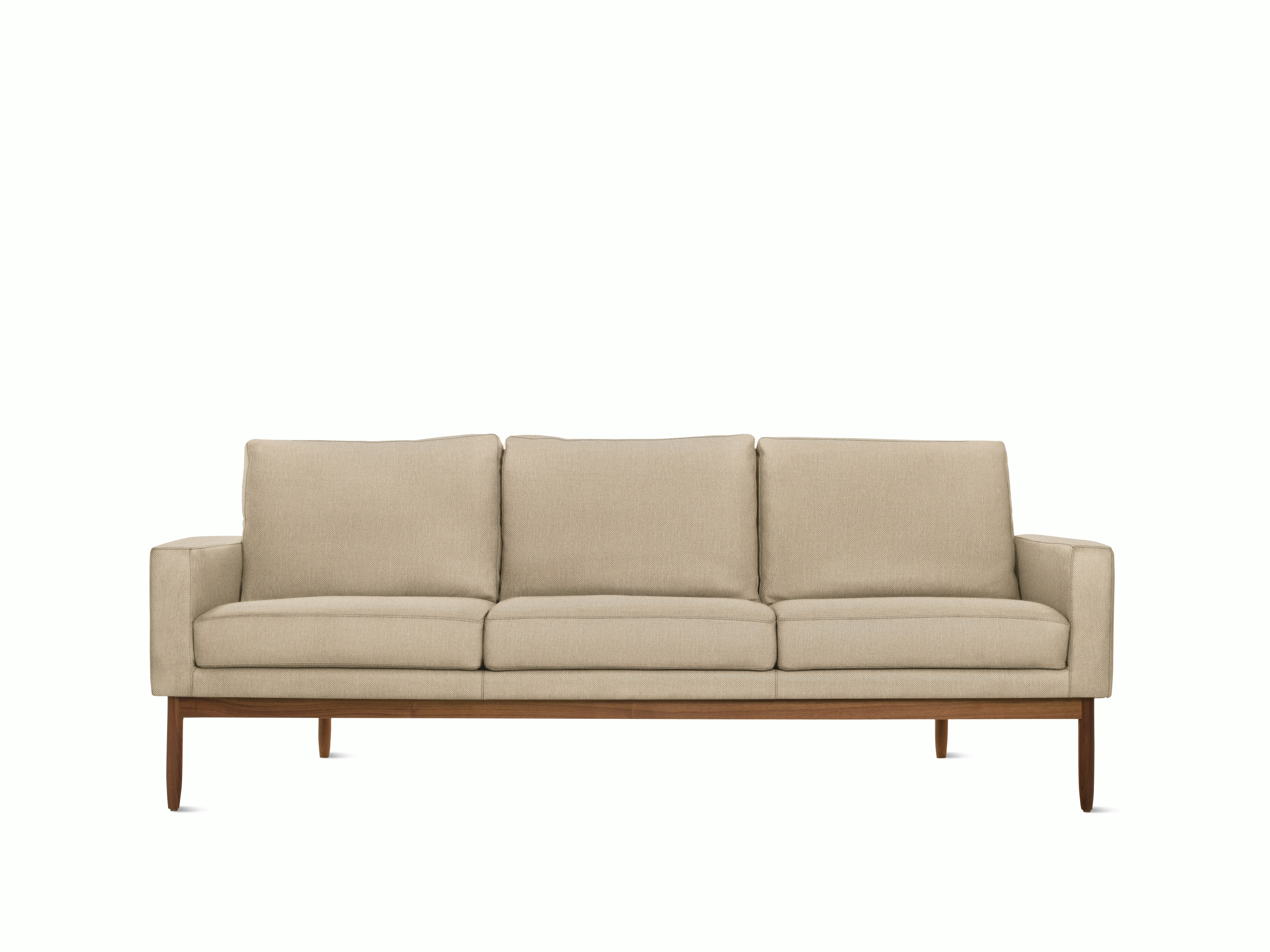A Raleigh Sofa in Viewed from the front.