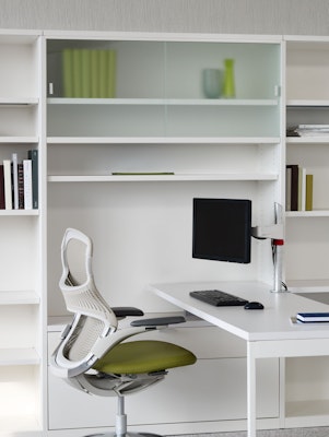 Template Storage System, featuring Generation by Knoll and the Sapper Monitor Arm