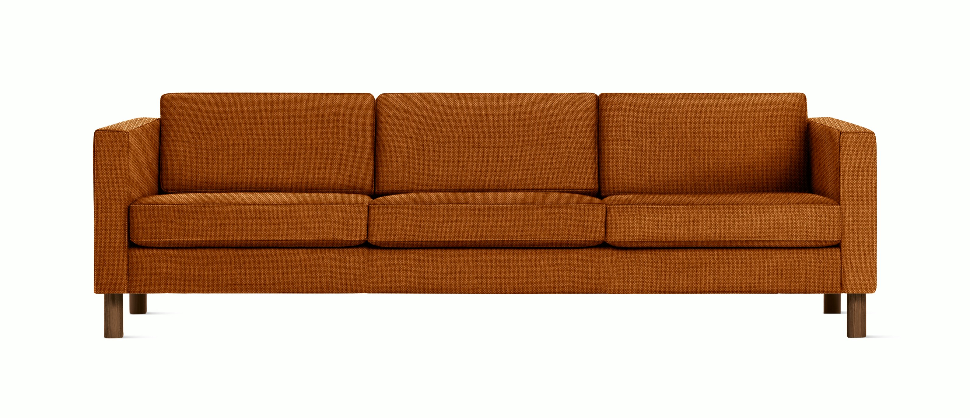 Lispenard Sofa - 17 H,  Mode - Rust,  Walnut