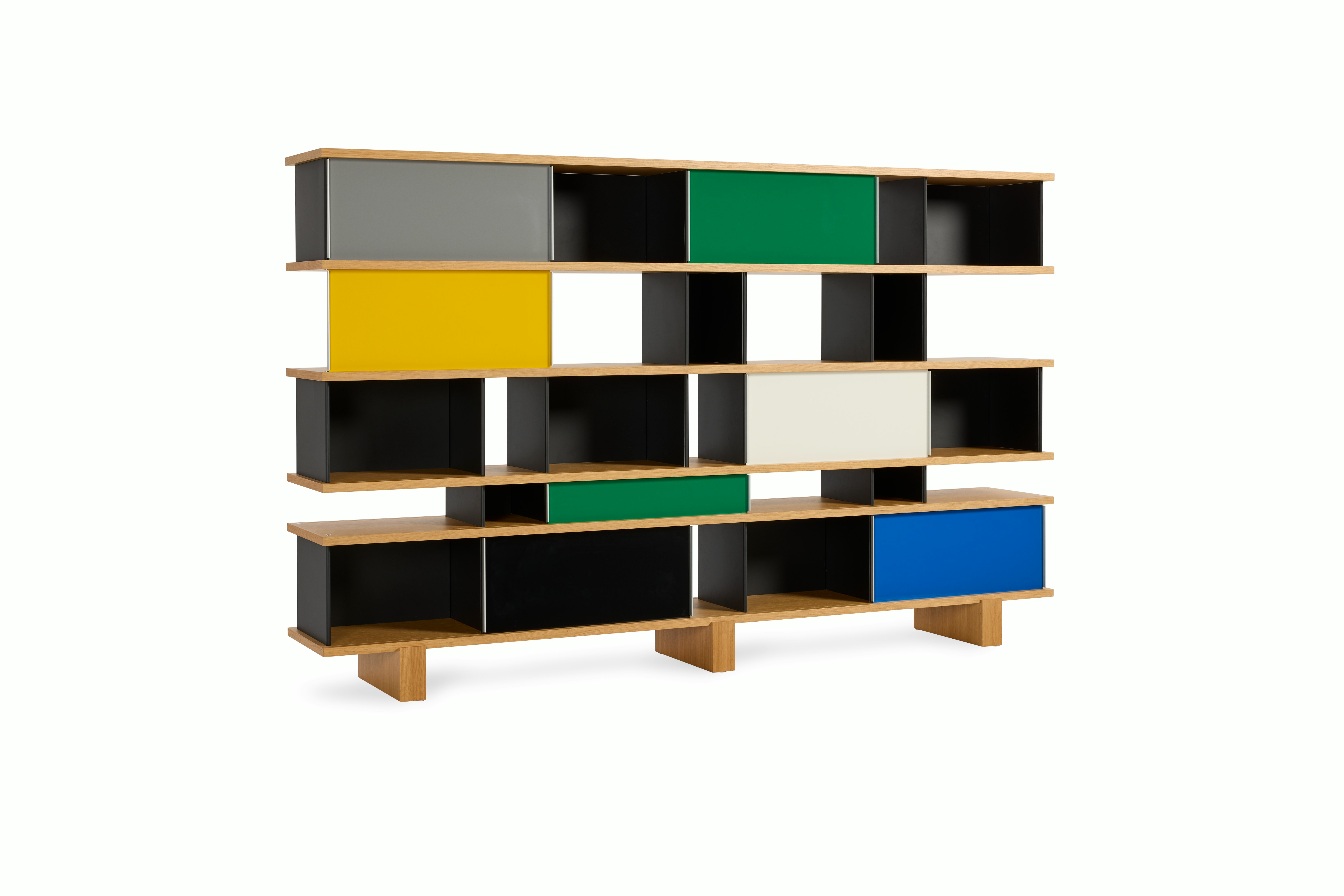 Nuage Shelving - Large, Natural Oak, Multi	