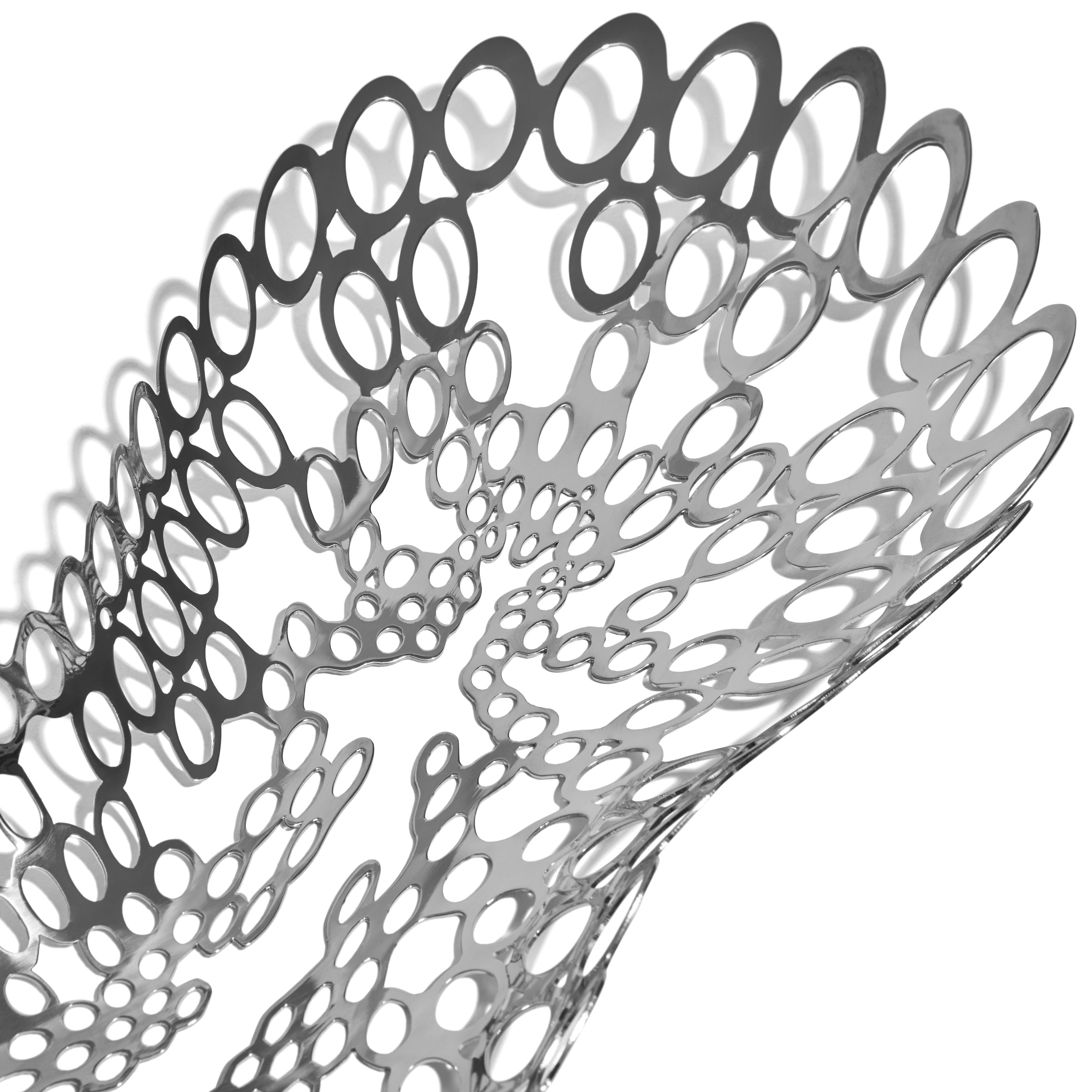 A detailed look at Cell Centerpiece in Stainless Steel.
