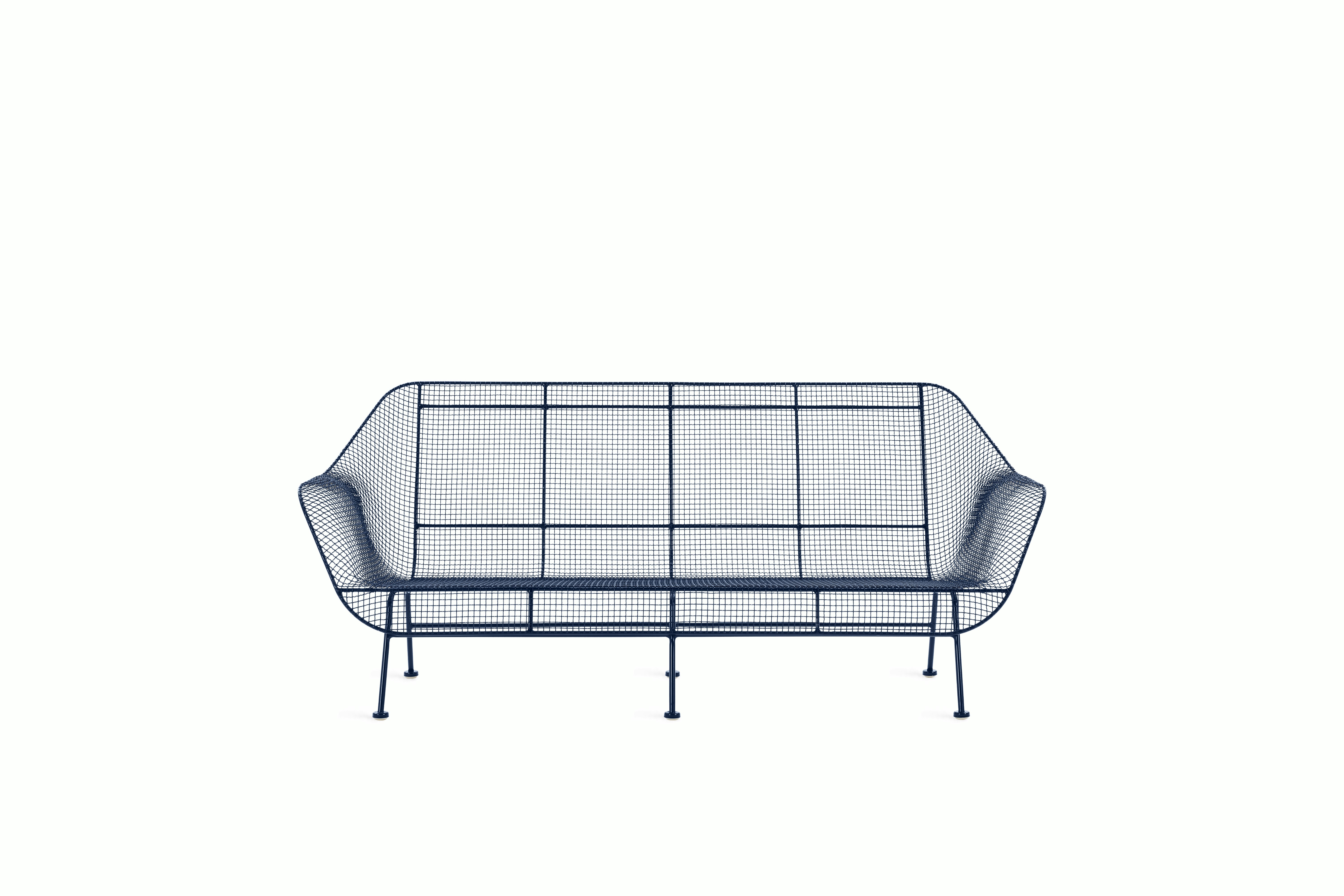 Sculptura Sofa - Indigo