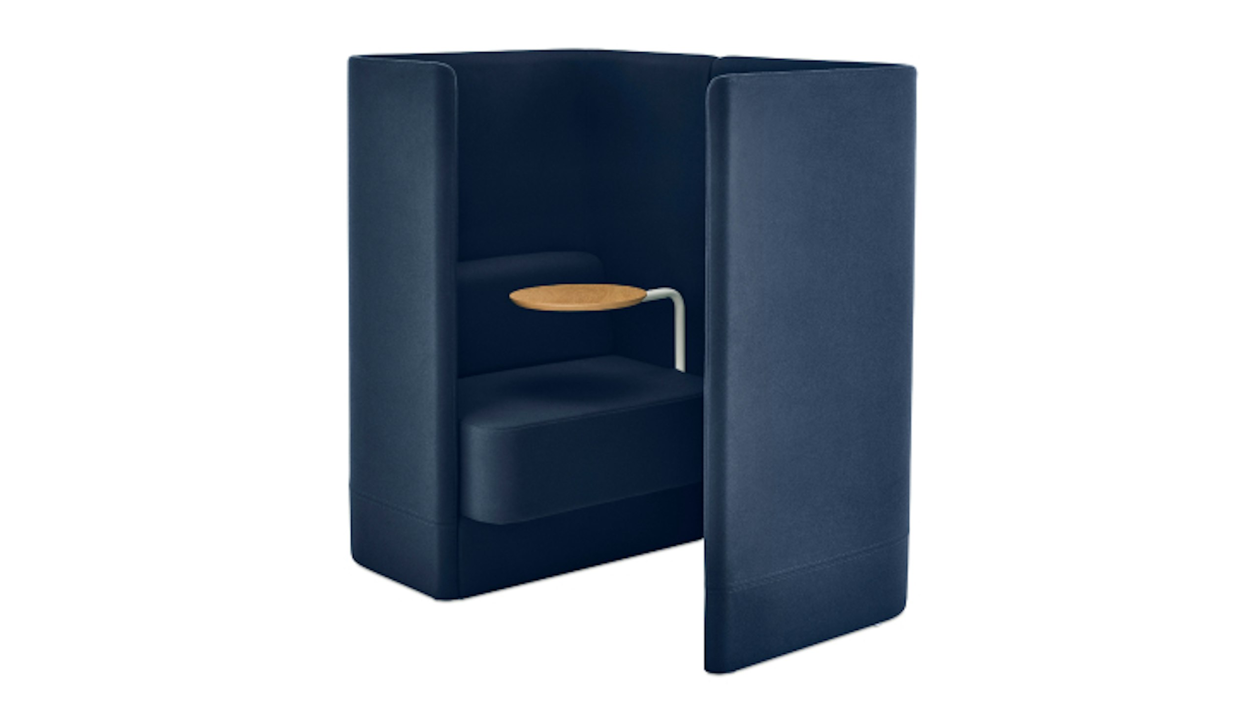 Dark blue Pullman Chair Pod by NaughtOne.
