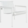 1966 Lounge Chair With Arms - White